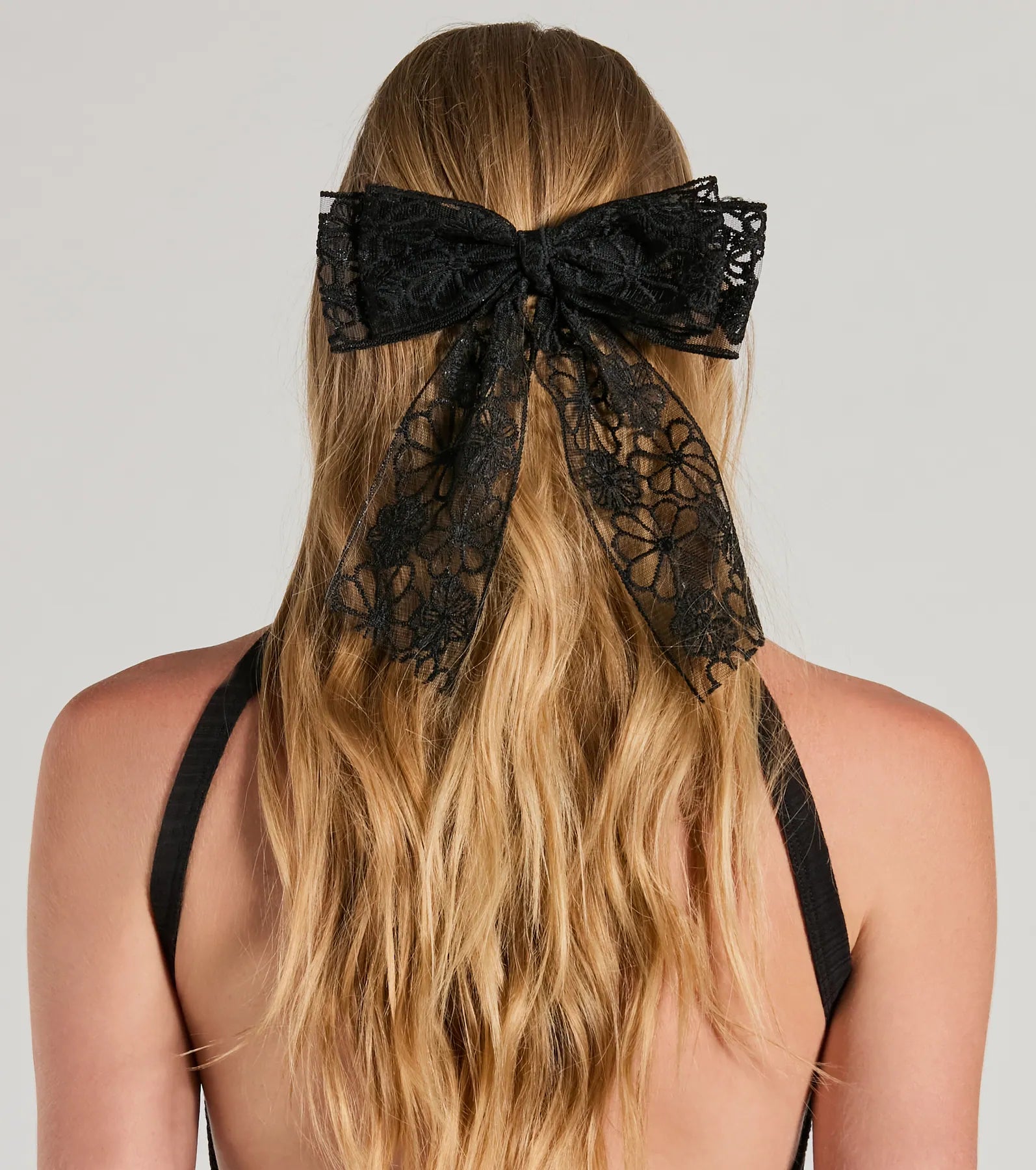 Premium Floral Tulle Hair Bow Clip - Ultimate Style Upgrade