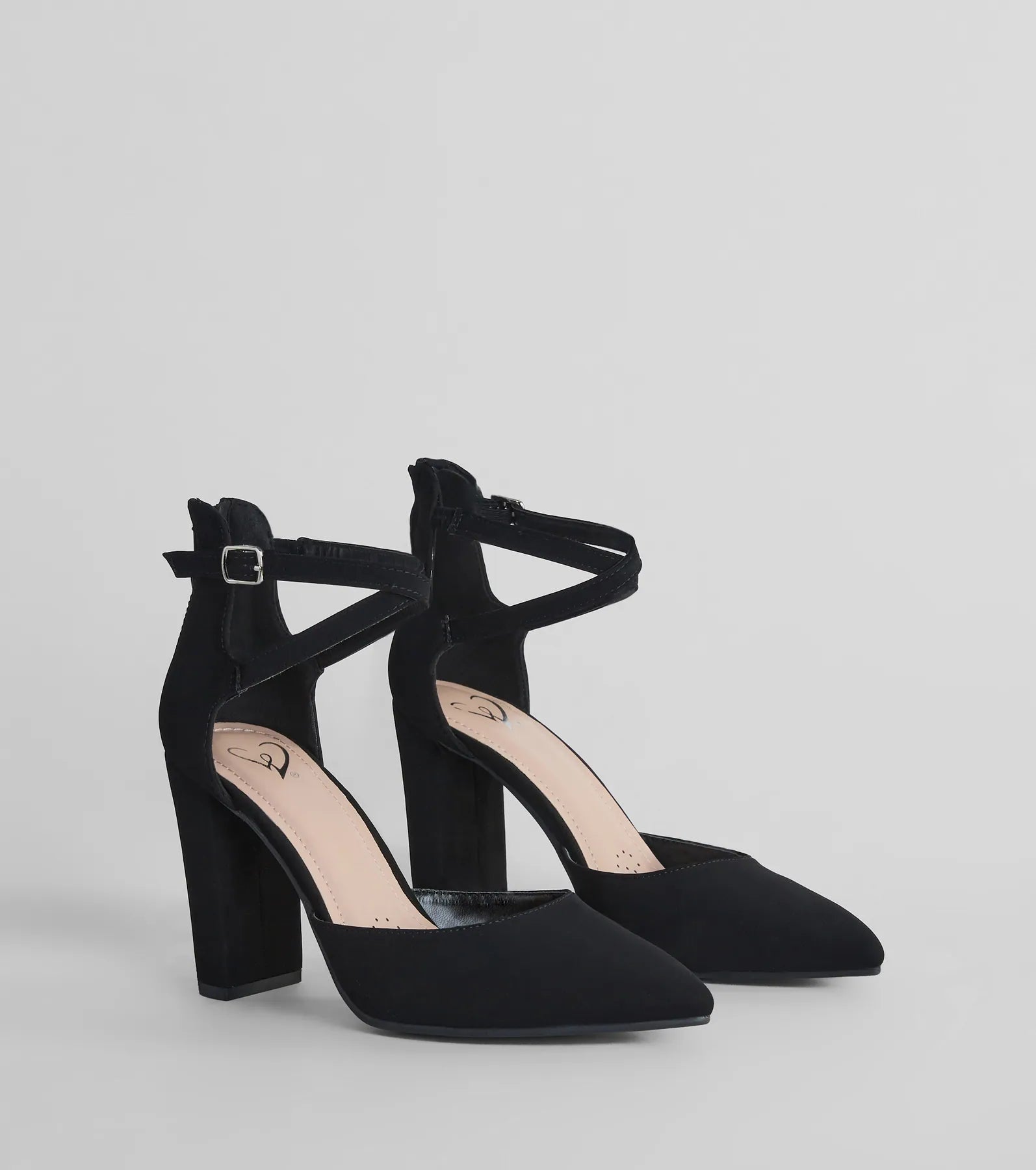 Premium Step Out Pointed Toe Block Heel Pumps - Ultimate Sophistication