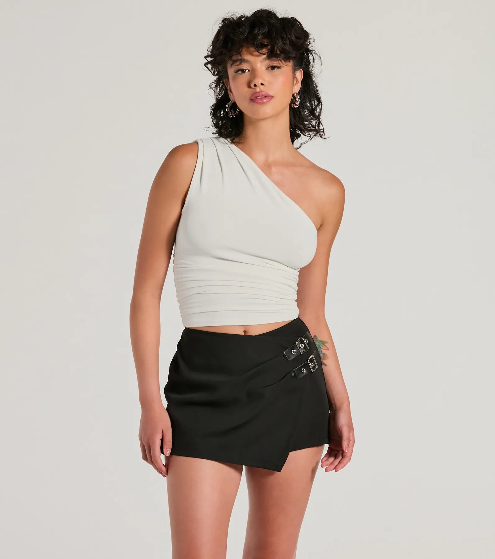 Ultimate Adventurer Buckle Wrap Mini Skort