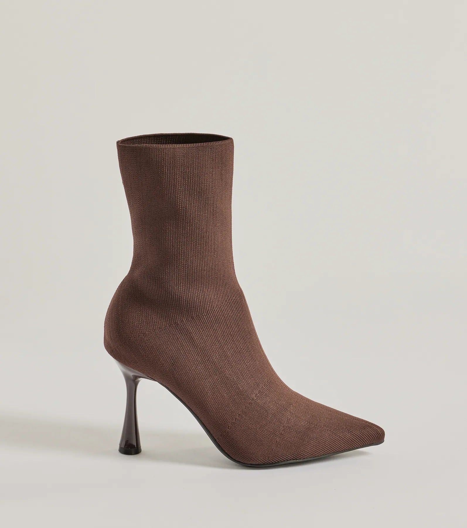 Ultimate It-Girl Knit Stiletto Booties - Sleek & Stylish