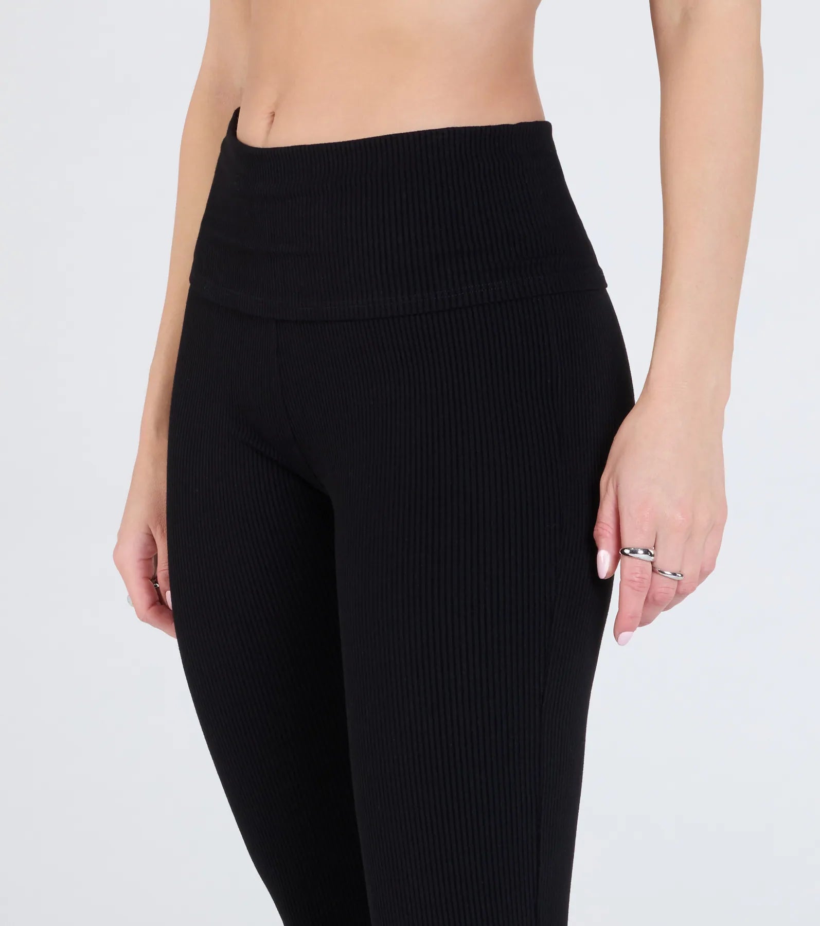 Ultimate Comfort Mid-Rise Flare Pants - Perfect for Leisure & Style