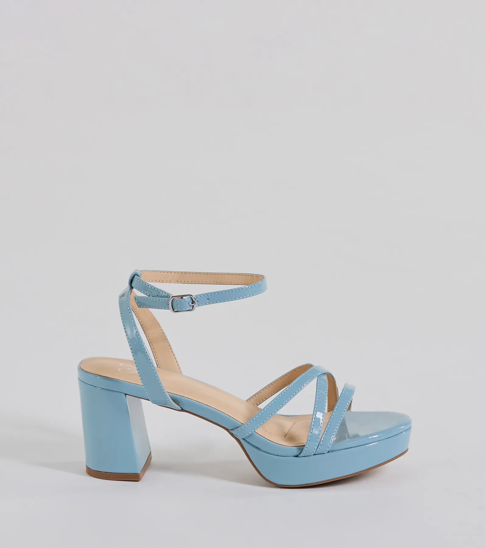 Ultimate Flirty Sophistication Strappy Heels - Platform Block Heels for Every Occasion