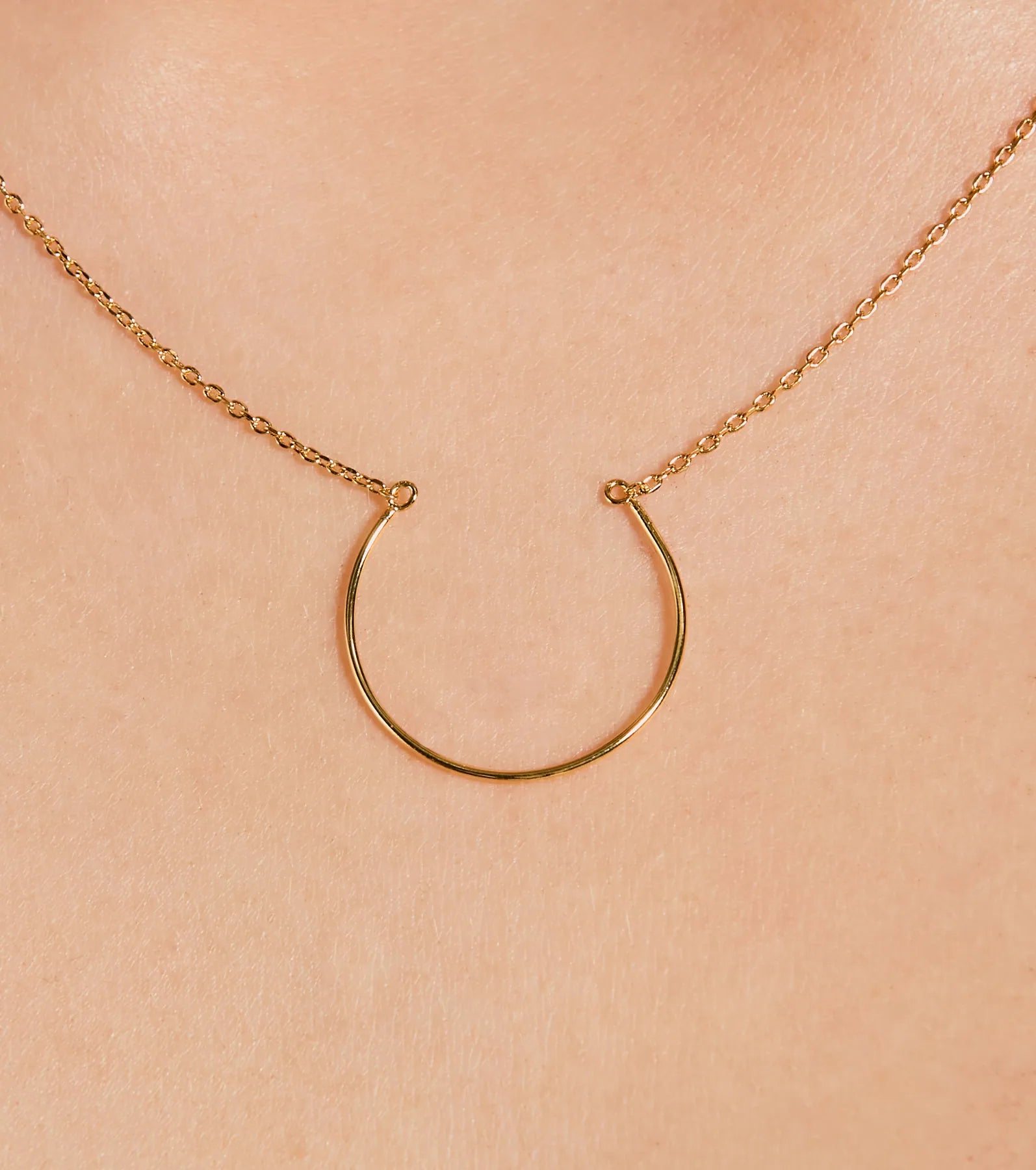 Ultimate Chic Open-Circle Charm Necklace | Premium Everyday Accessory