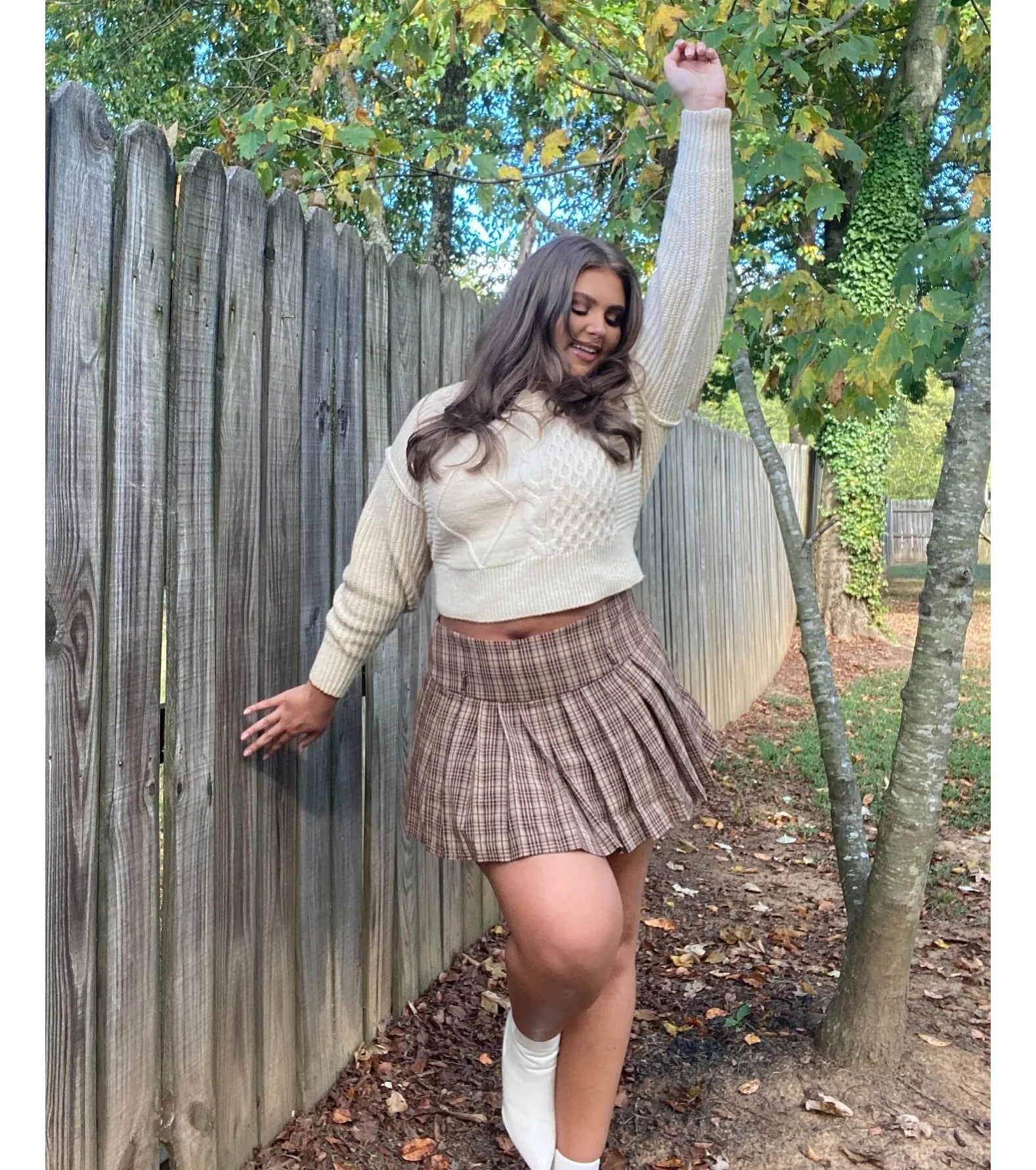 Ultimate Season Belted Plaid Mini Skirt - Trendy & Stylish