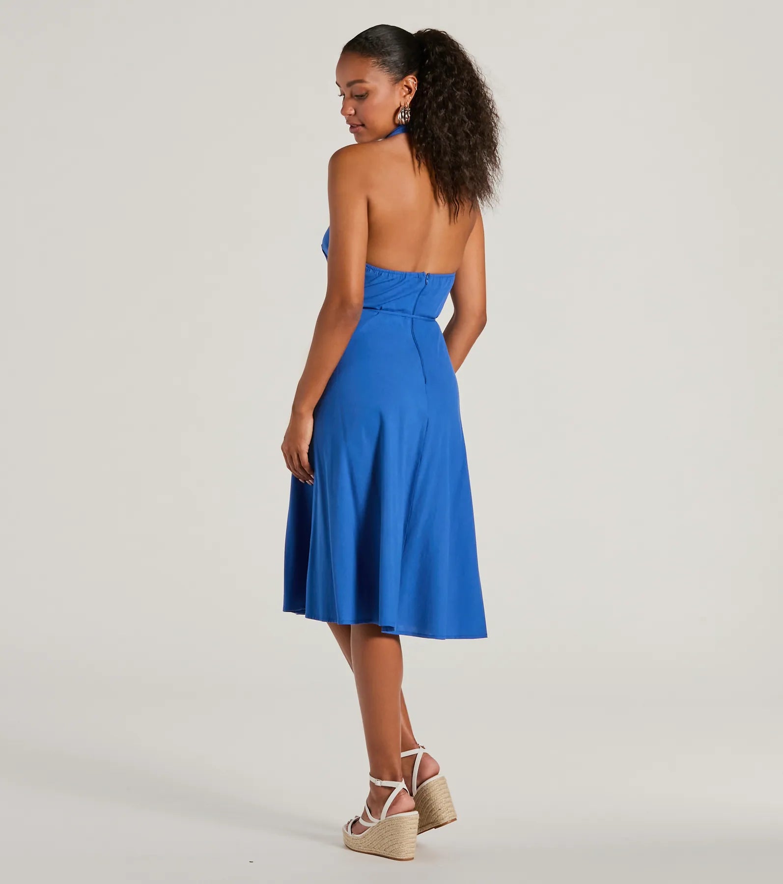 Ultimate Charm Halter A-Line Party Dress