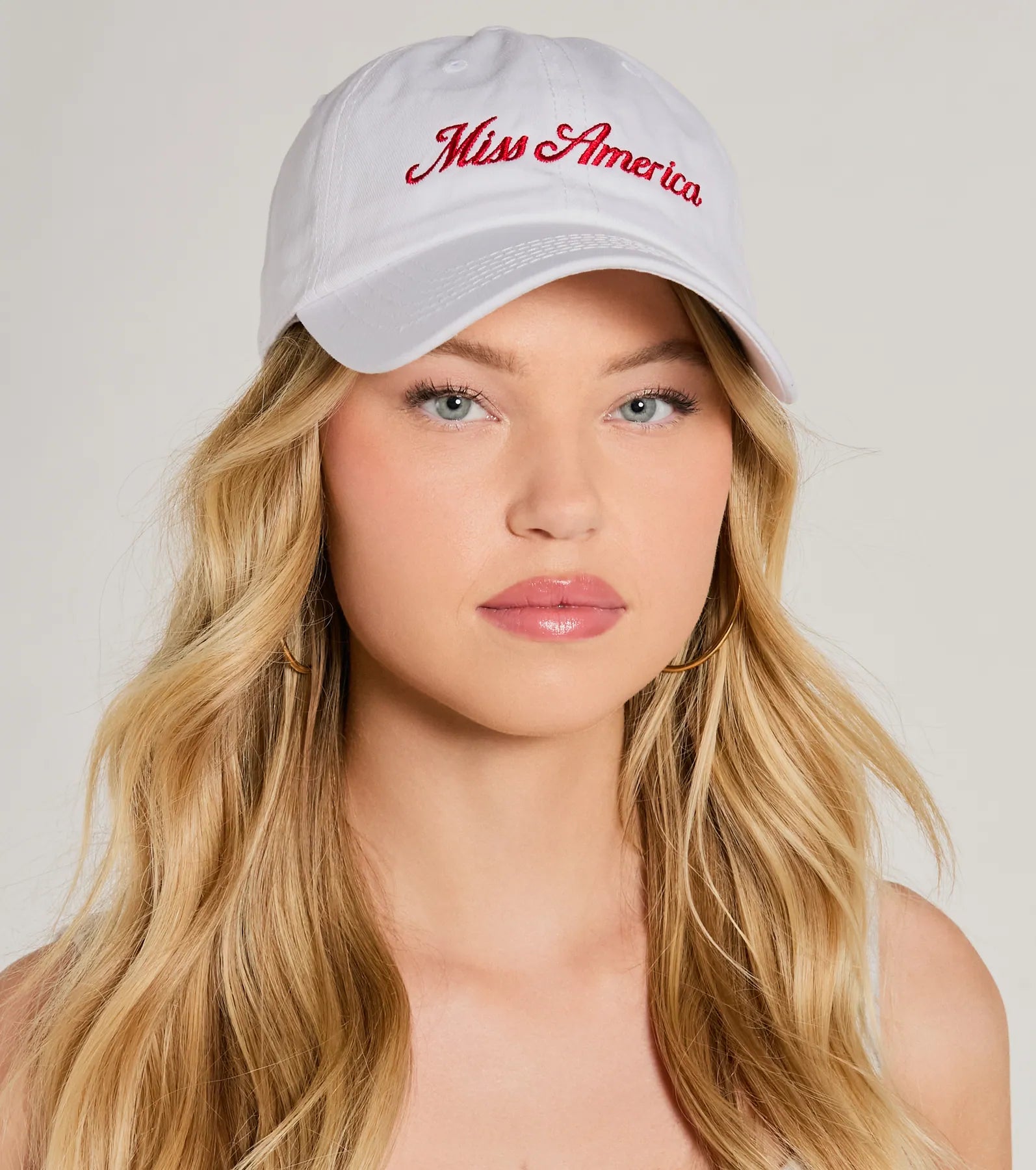 Premium Miss America Baseball Cap - Ultimate Patriotic Style