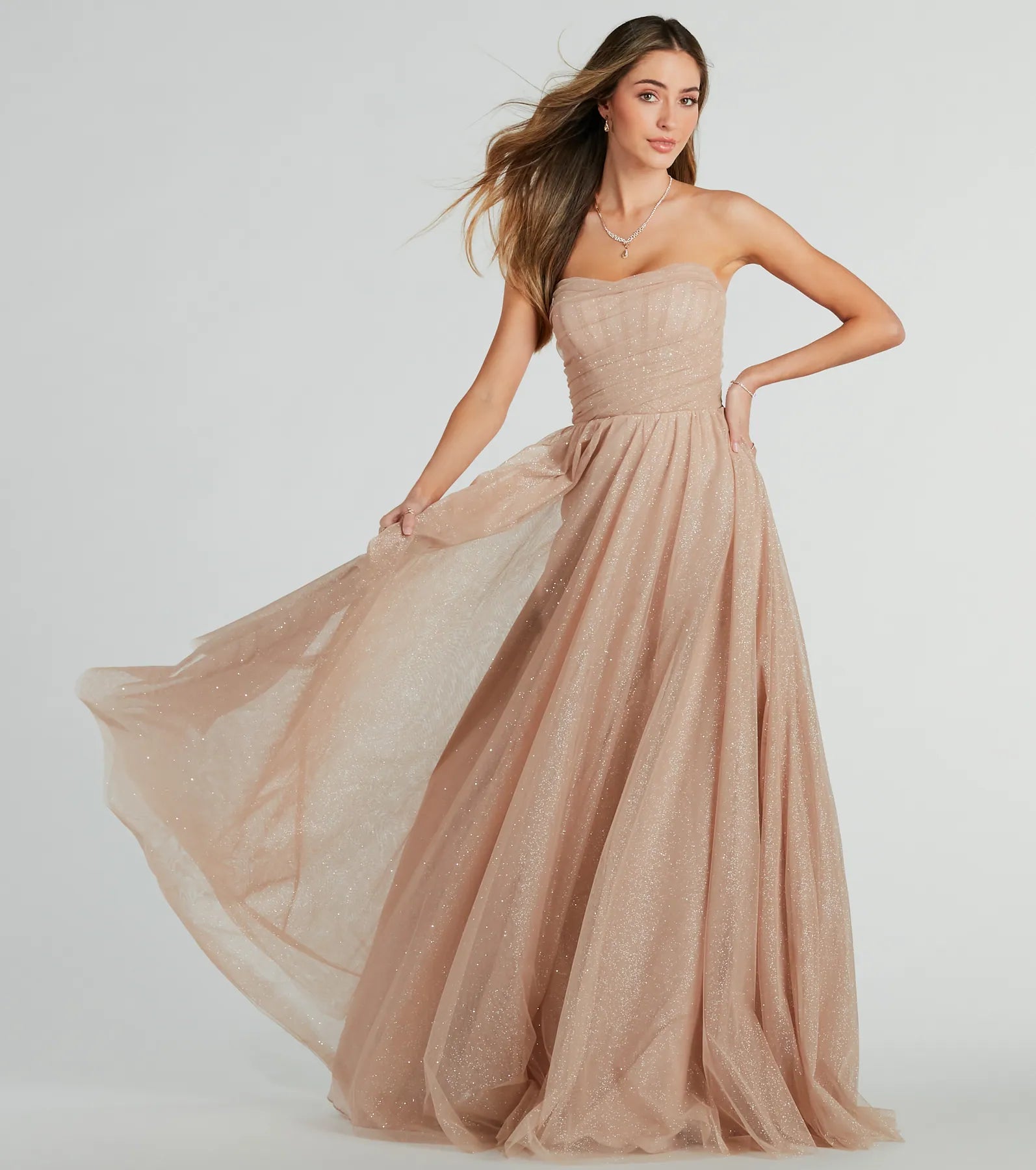 Maryanne Ultimate Glitter Tulle Princess Gown