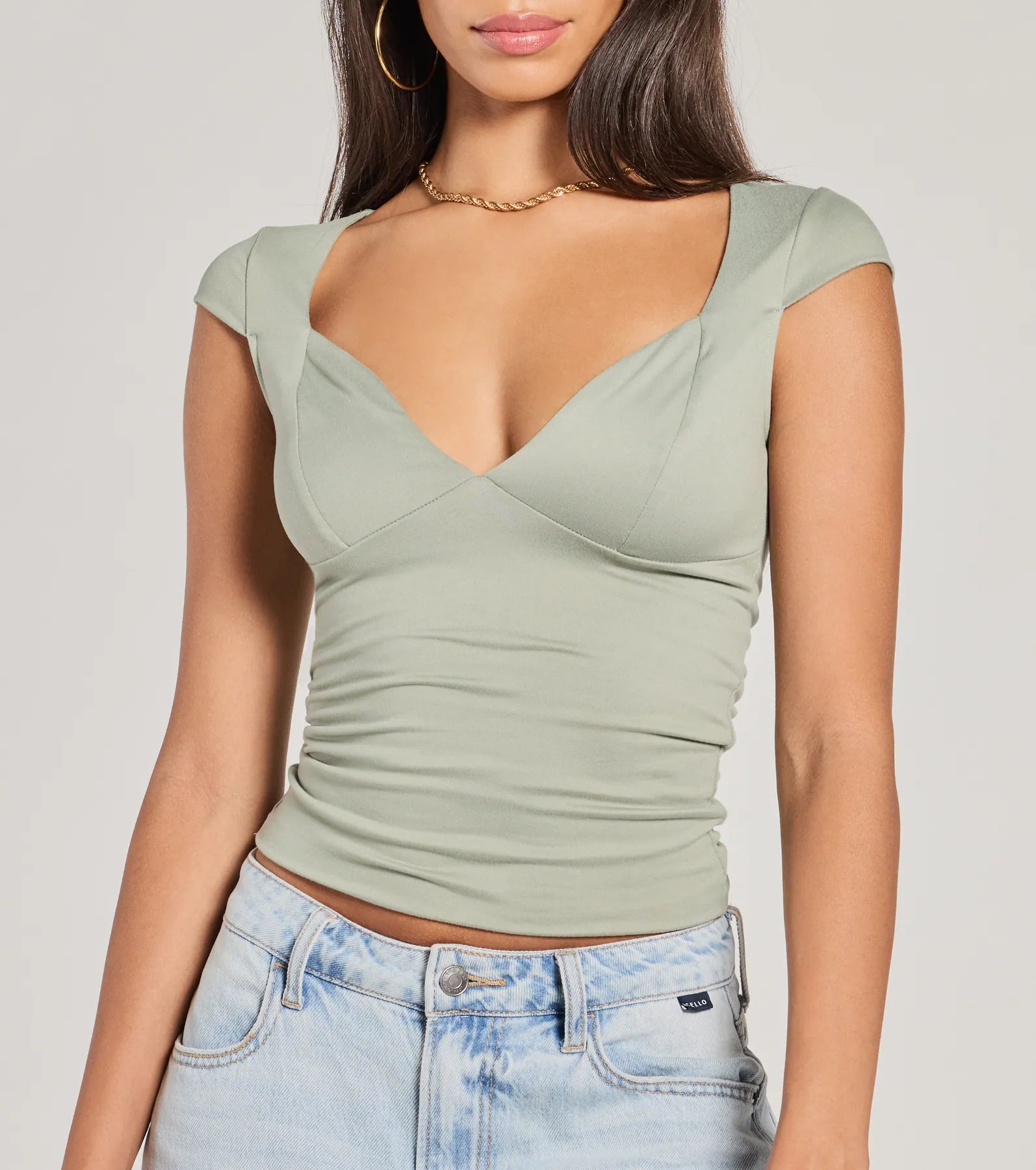 Premium V-Neck Knit Top - Ultimate Everyday Essential