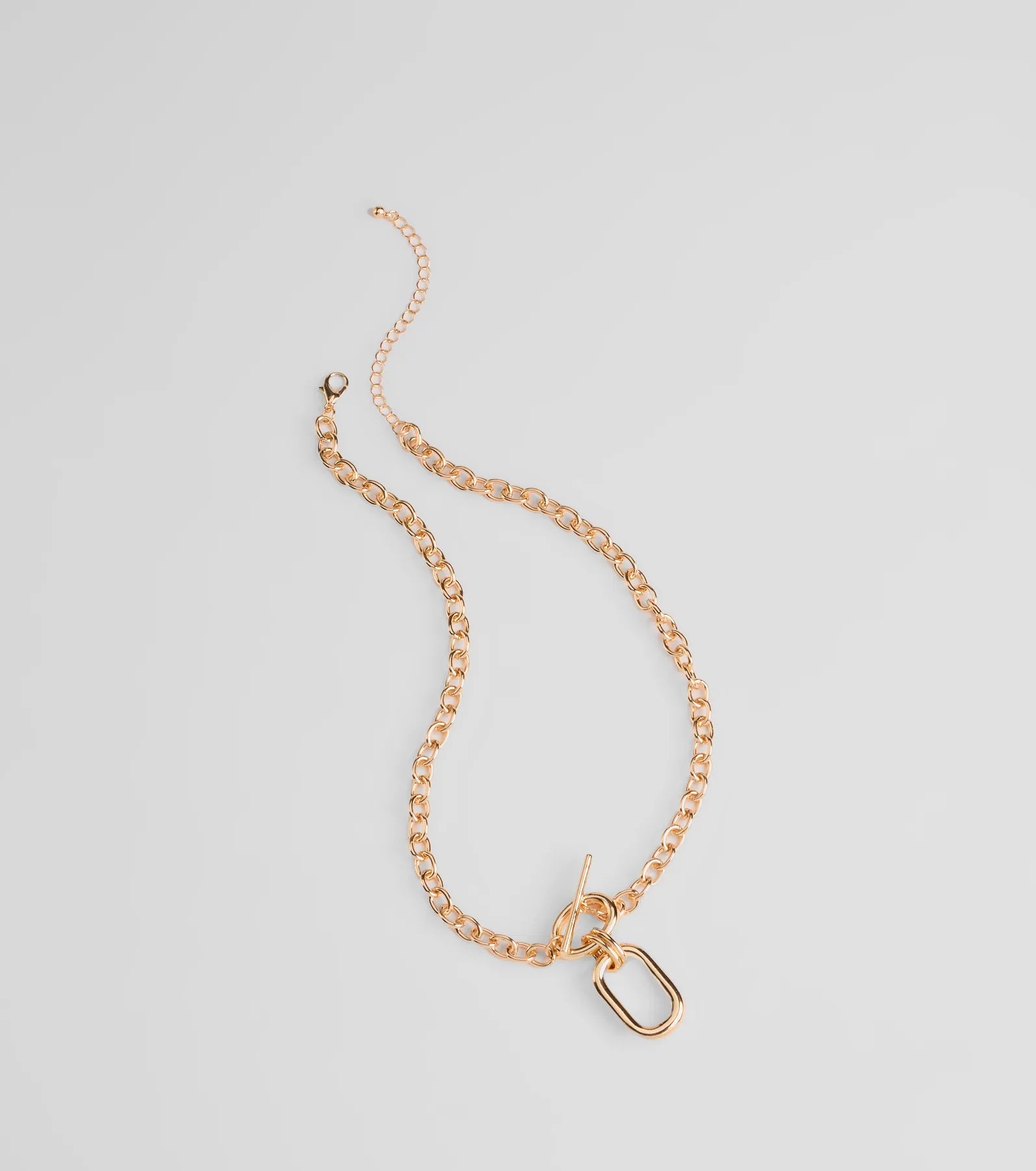 Ultimate Radiance Toggle Chain Necklace - Premium Statement Jewelry