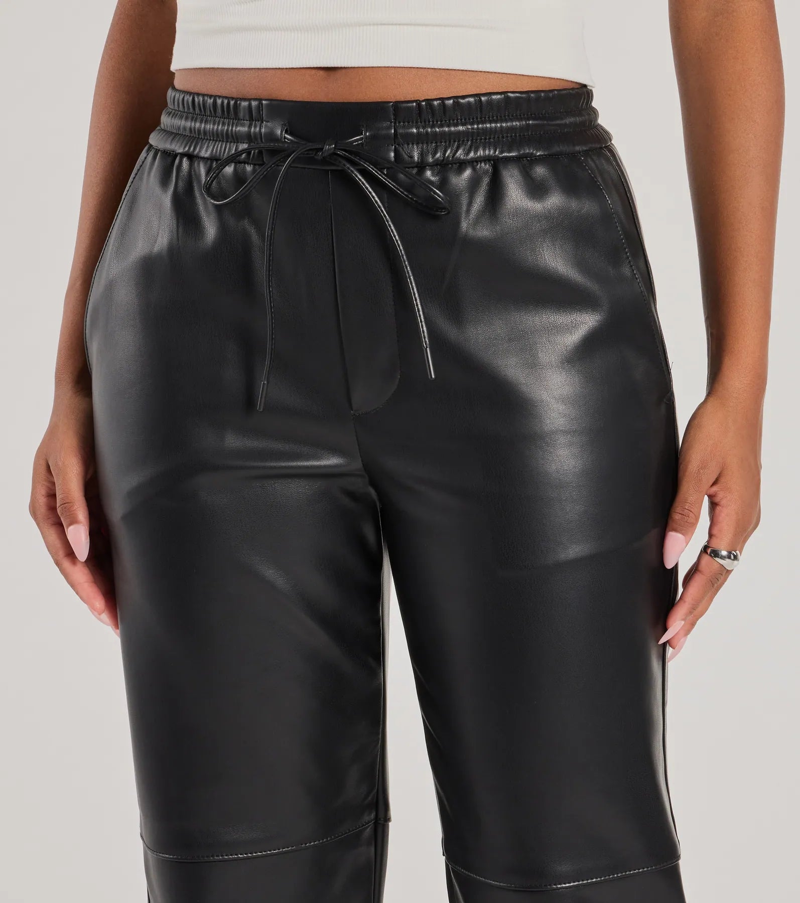 Premium Rebel Chic Faux Leather Pants - Ultimate Style Upgrade