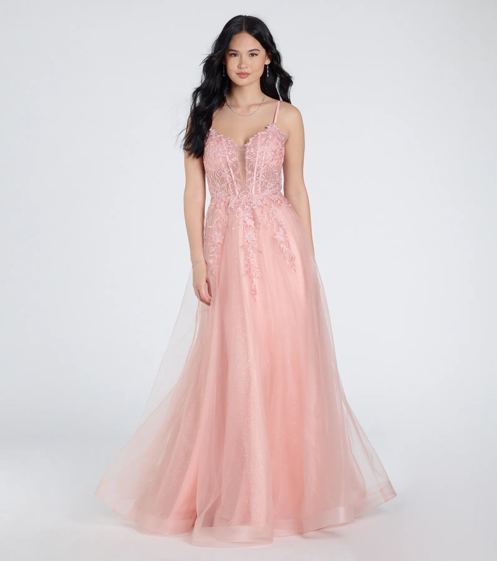 Alessa Ultimate Lace-Up Corset Ball Gown for Princess Moments