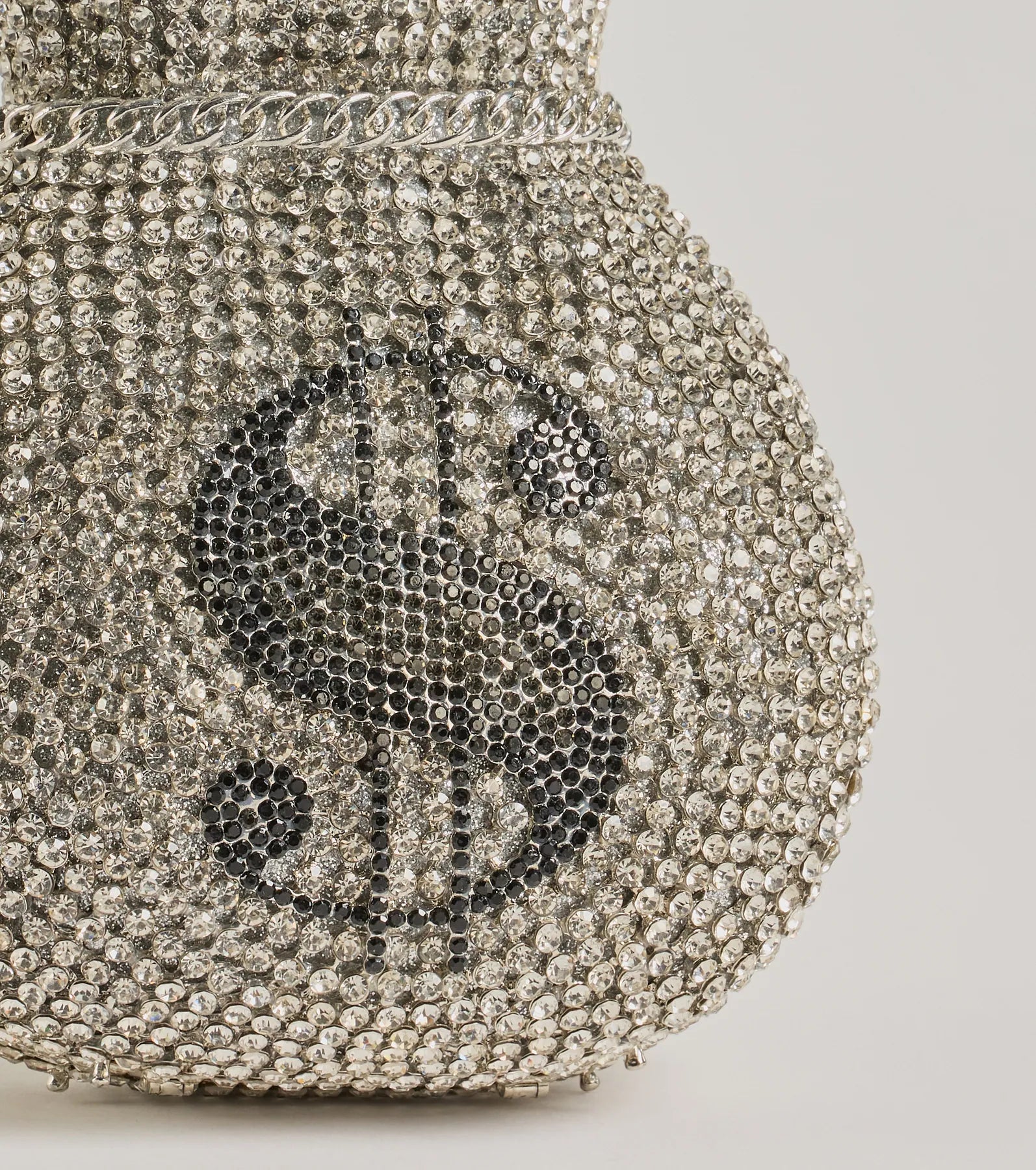 Ultimate Glam Rhinestone Money Clutch