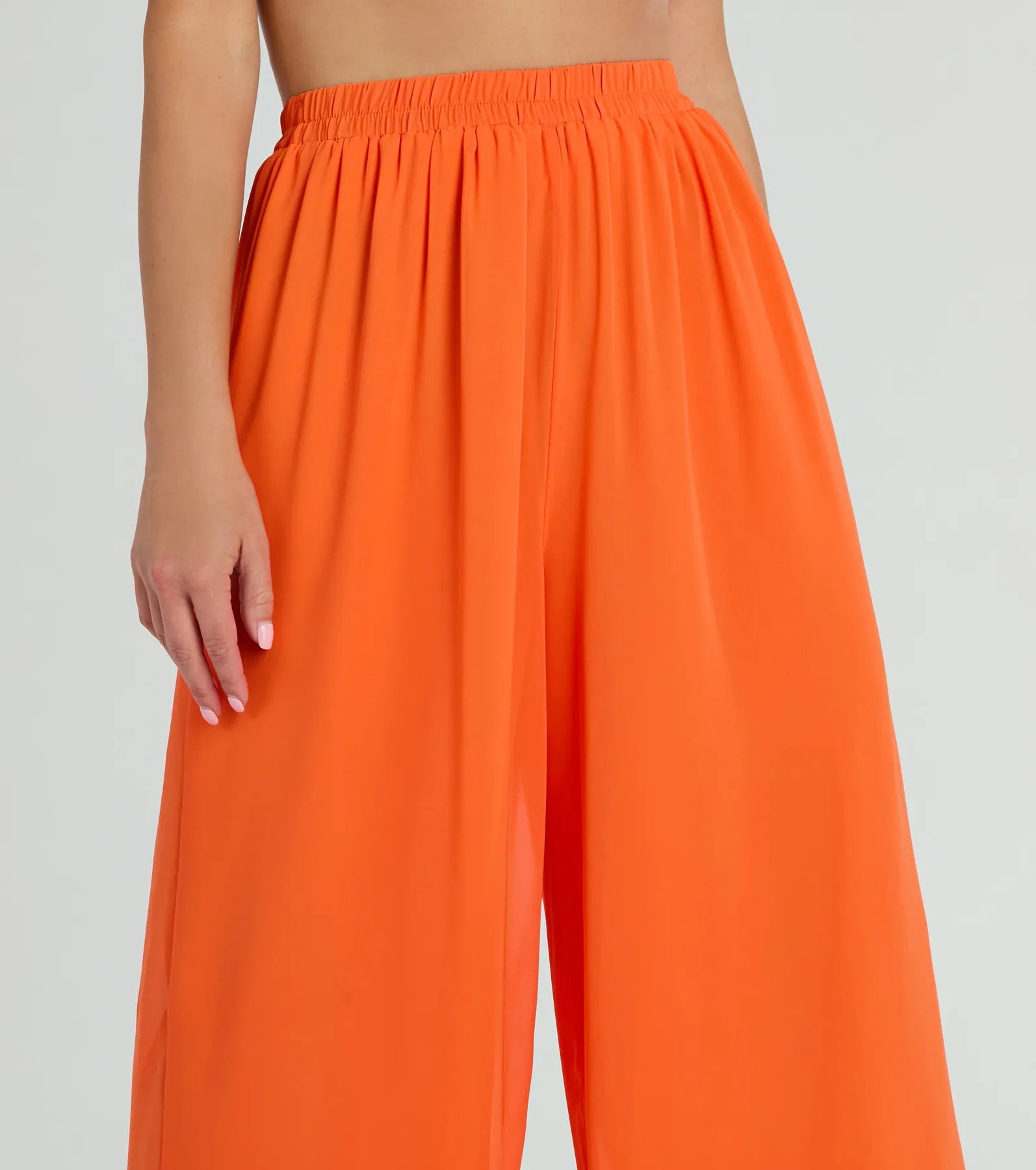 Ultimate Elegance Chiffon Palazzo Pants