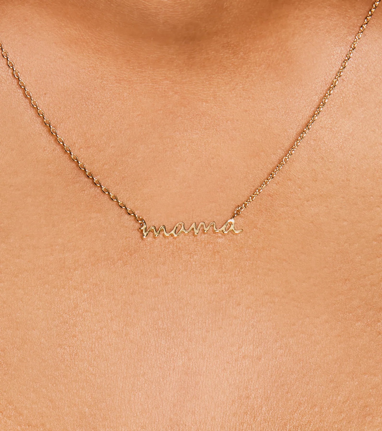 Premium Mama Charm Dainty Necklace - Ultimate Mother's Gift