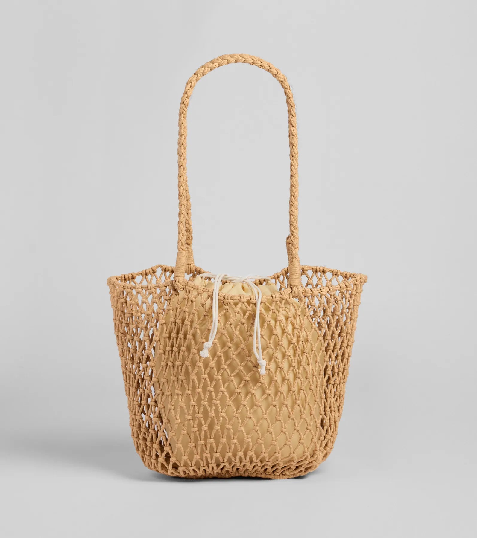 Premium Open Weave Tote Bag - Ultimate Casual Style