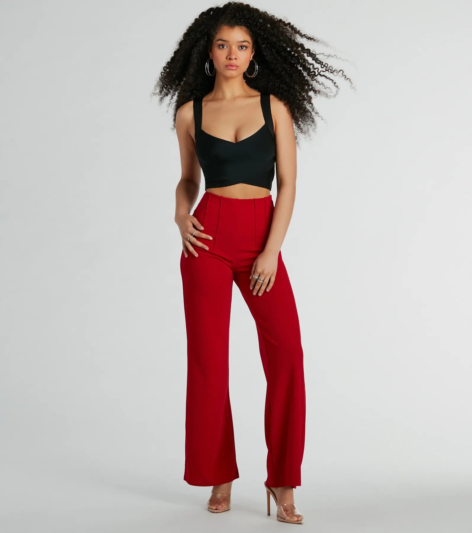 Ultimate Nine To Five Straight-Leg Crepe Trouser Pants