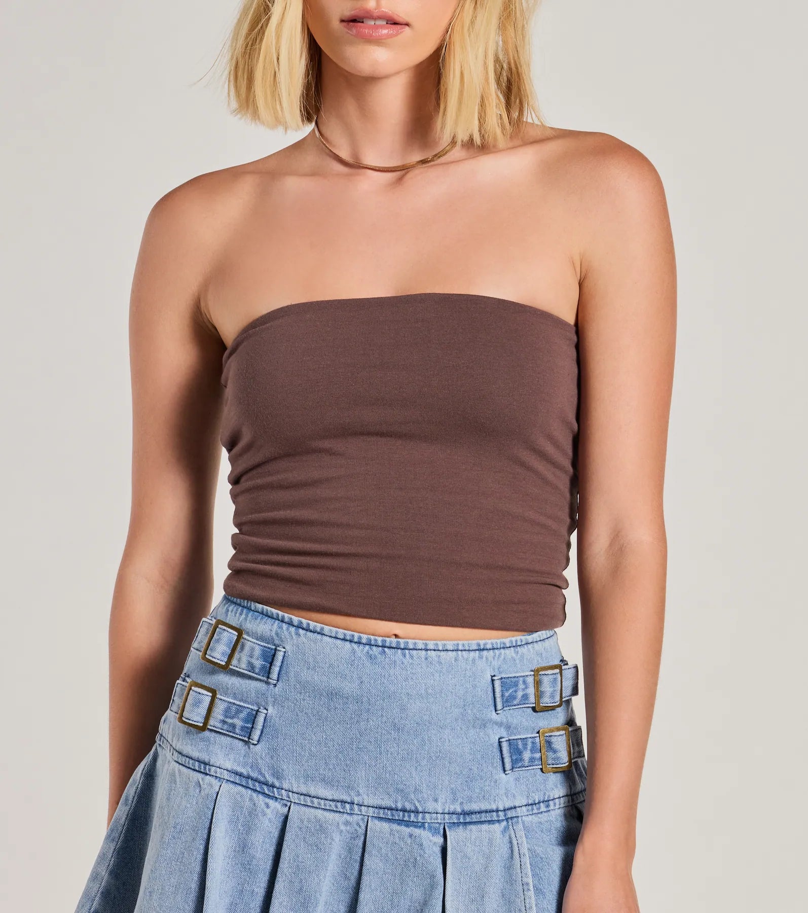 Ultimate Daytime Comfort Strapless Crop Top