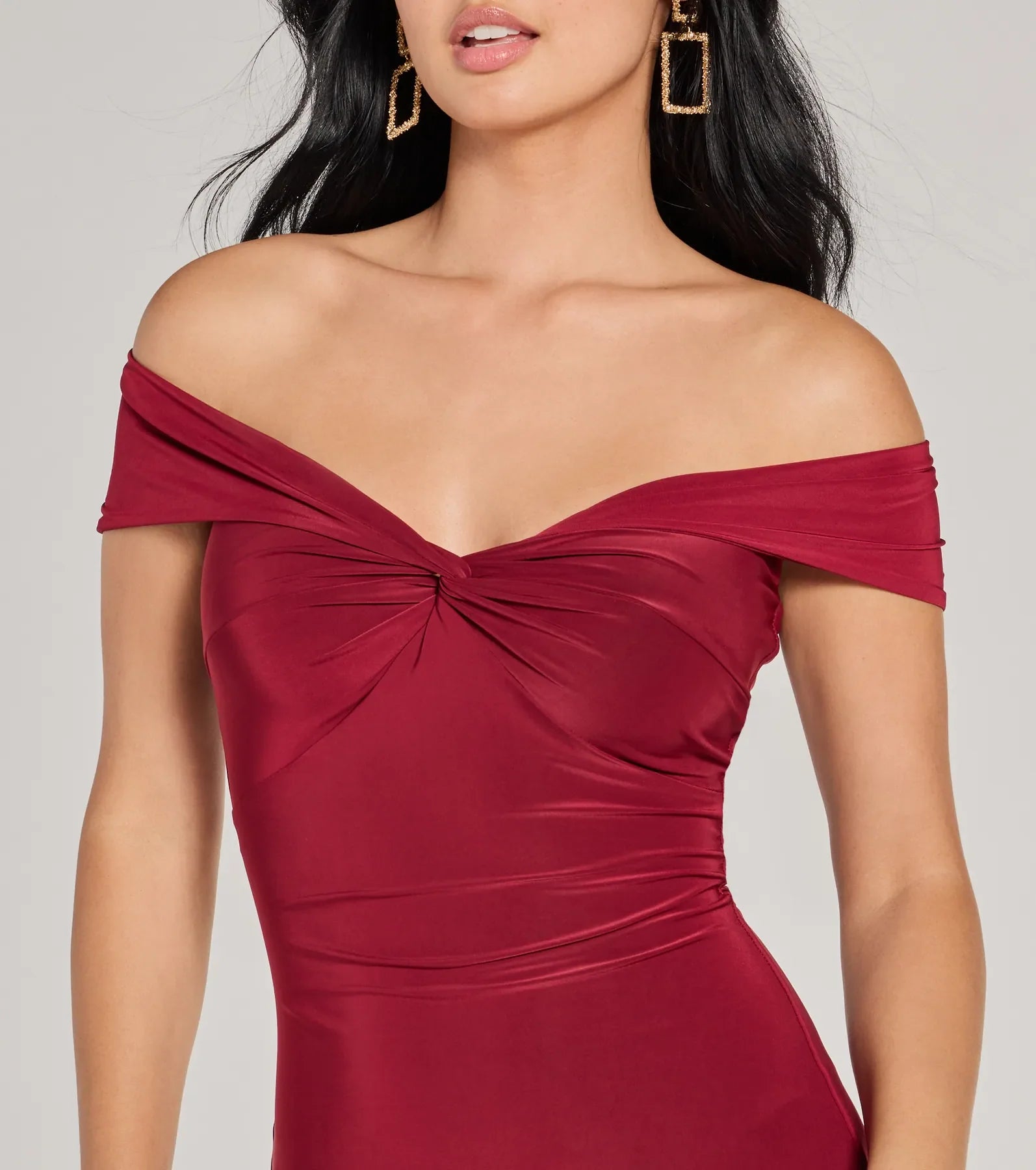 Ultimate Chic Off-The-Shoulder A-Line Mini Dress - Premium Style Upgrade