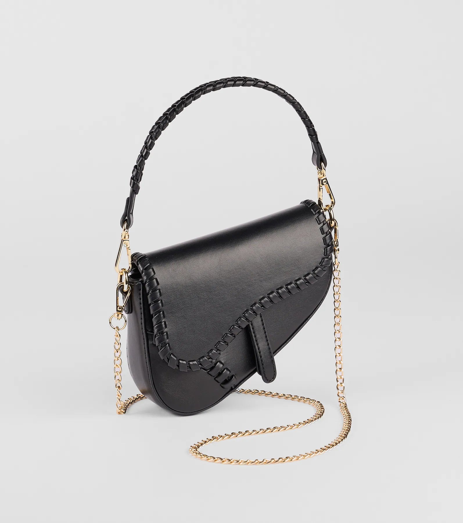 Ultimate Chic Crossbody Saddle Bag - Let's Go Out