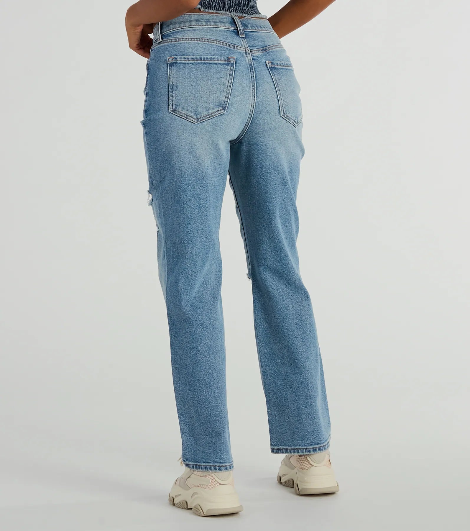 Premium Mid-Rise Straight-Leg Denim Jeans - Ultimate Style Upgrade