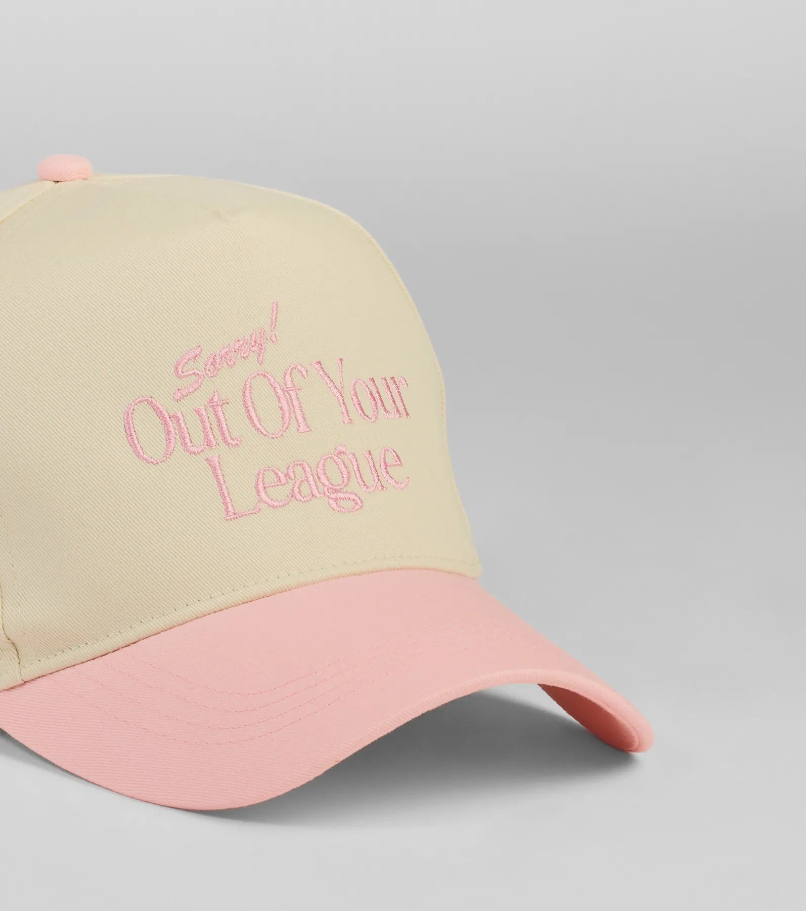 Ultimate Attitude Baseball Cap - Sorry Out Of Your League