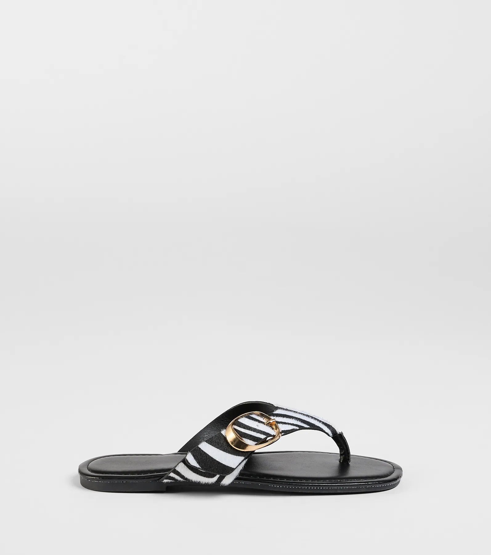 Ultimate Statement Gleam Buckle Thong Sandals - Premium Style Upgrade