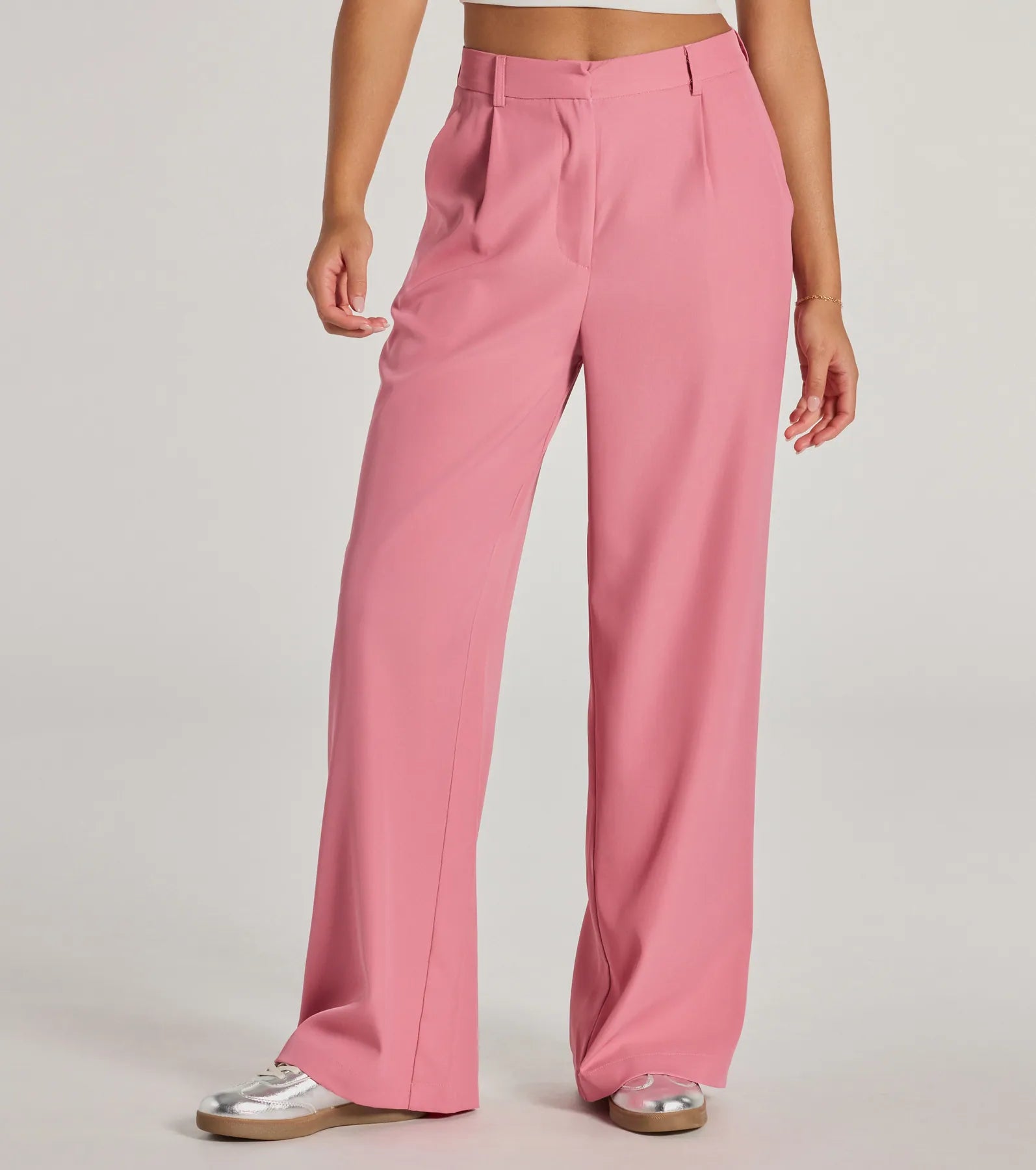 Premium High-Rise Wide-Leg Trousers for Effortless Chic