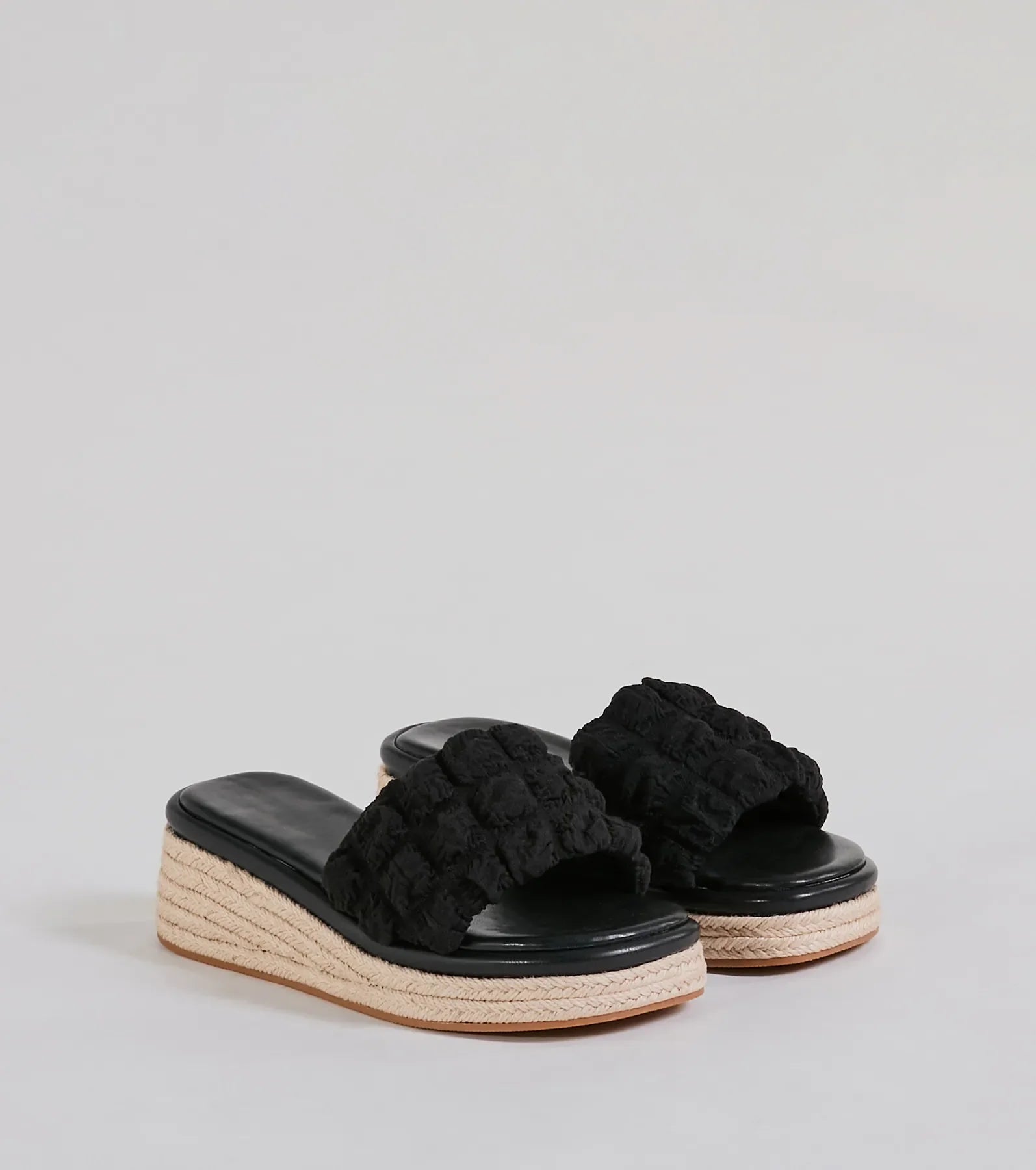 Ultimate Summer Wedge Sandals - A Perfect Day Puff Espadrille