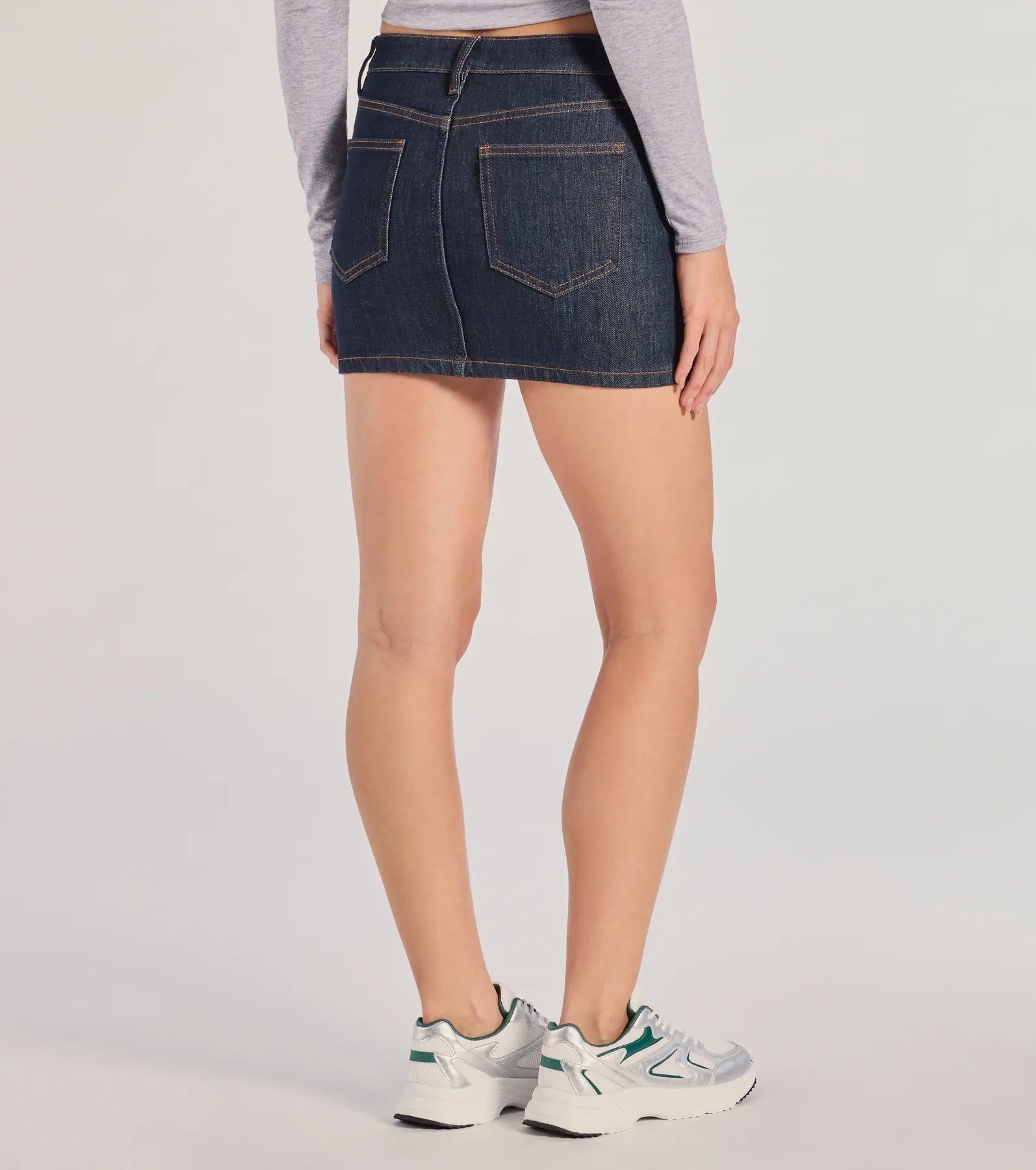 Premium Denim Mini Skort - Ultimate Style Upgrade