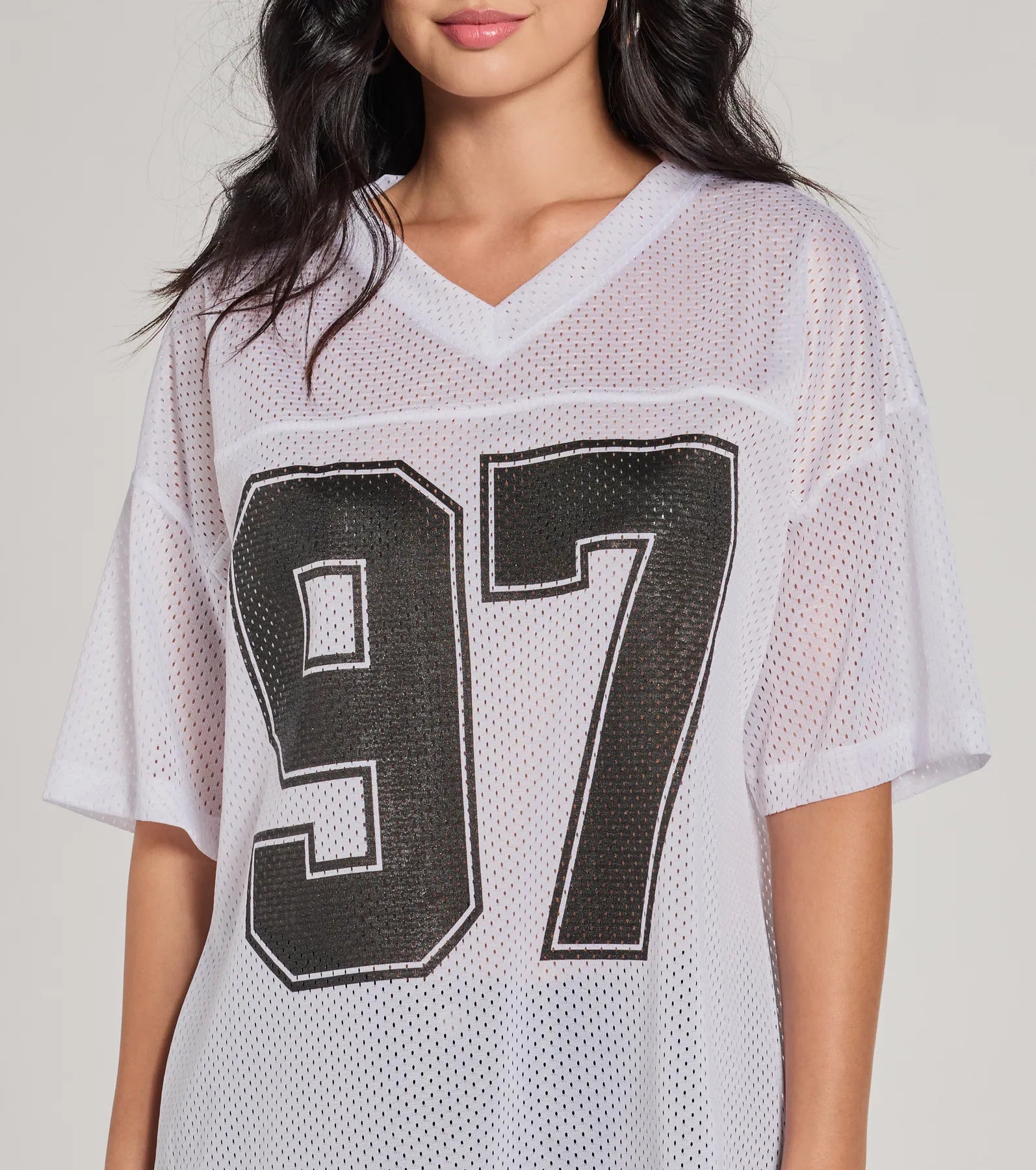 Ultimate Sporty Babe 97 Oversized Jersey Tee