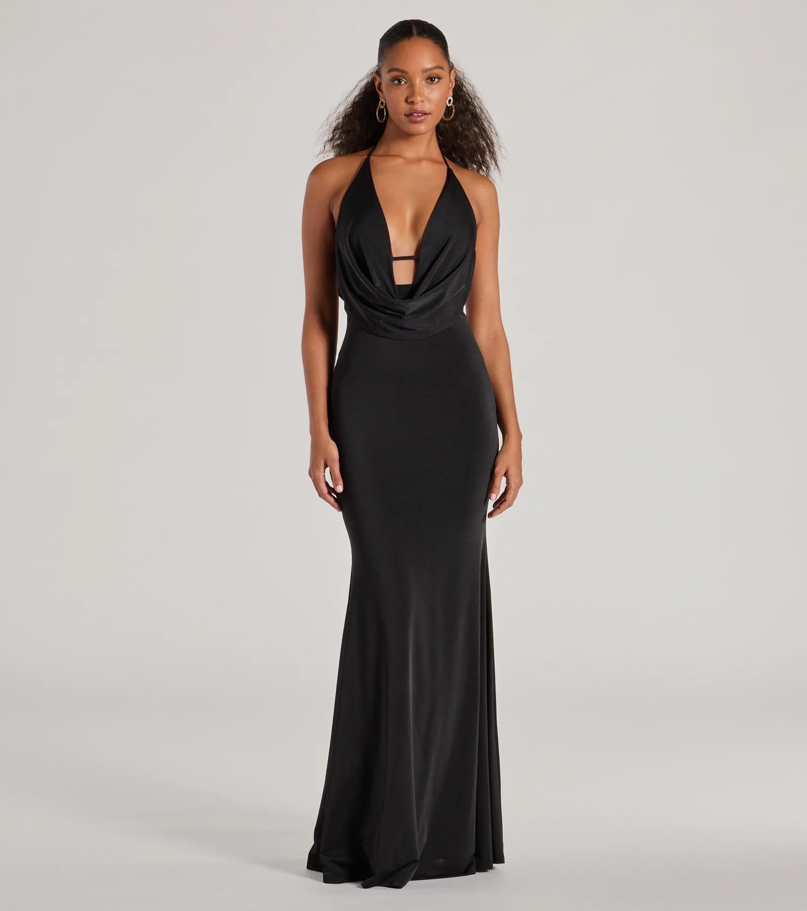 Premium Katherine Halter Open Back Mermaid Dress - Ultimate Formal Wear