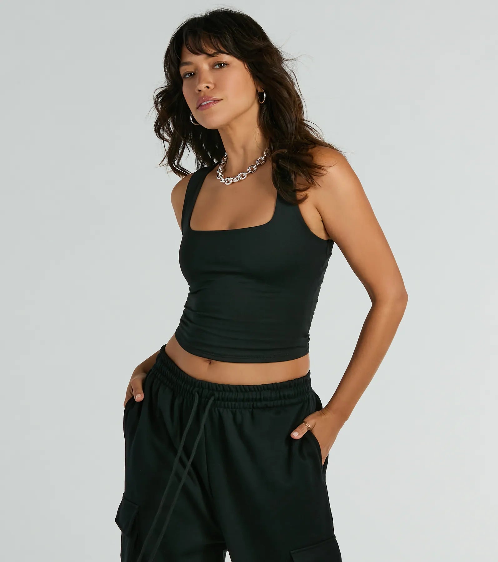 Ultimate Escape Open-Back Sleeveless Crop Top