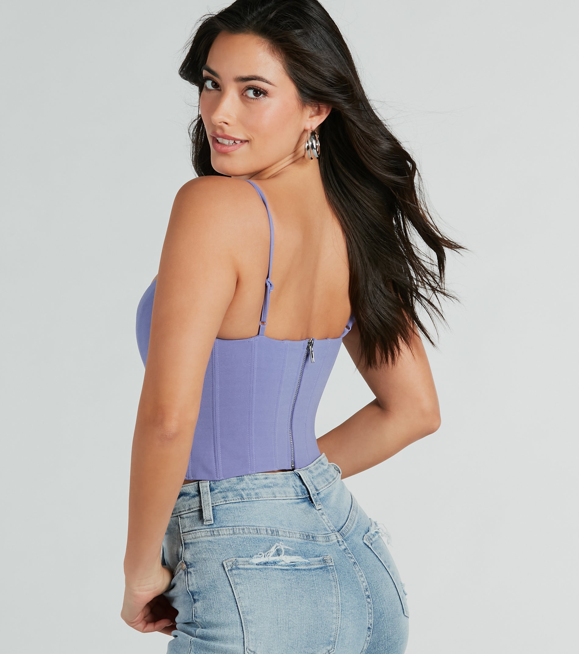 Ultimate Trendy Cutout Corset Top - Premium Night Out Essential