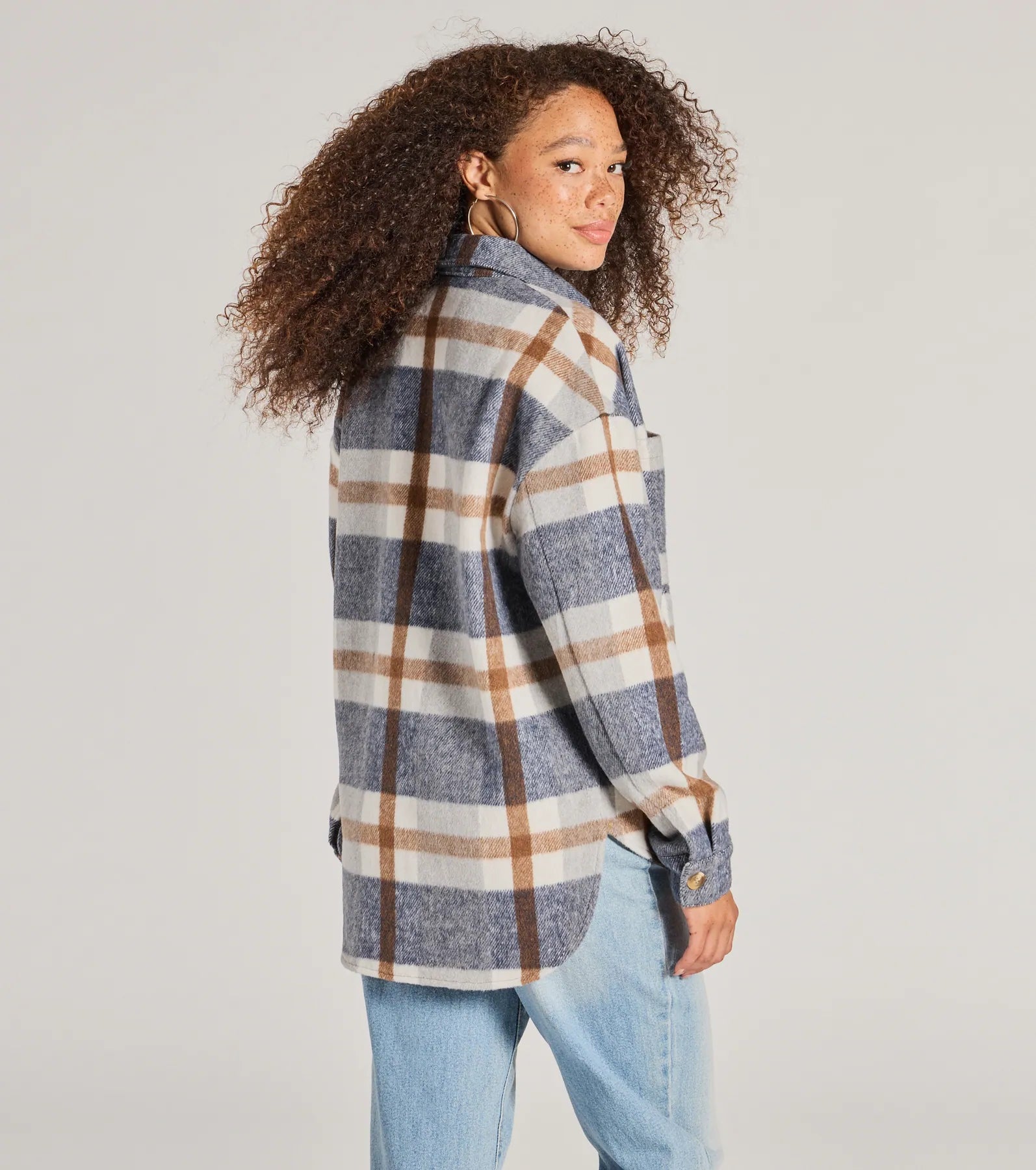 Premium Effortless Cutie Plaid Shacket - Ultimate Style Upgrade