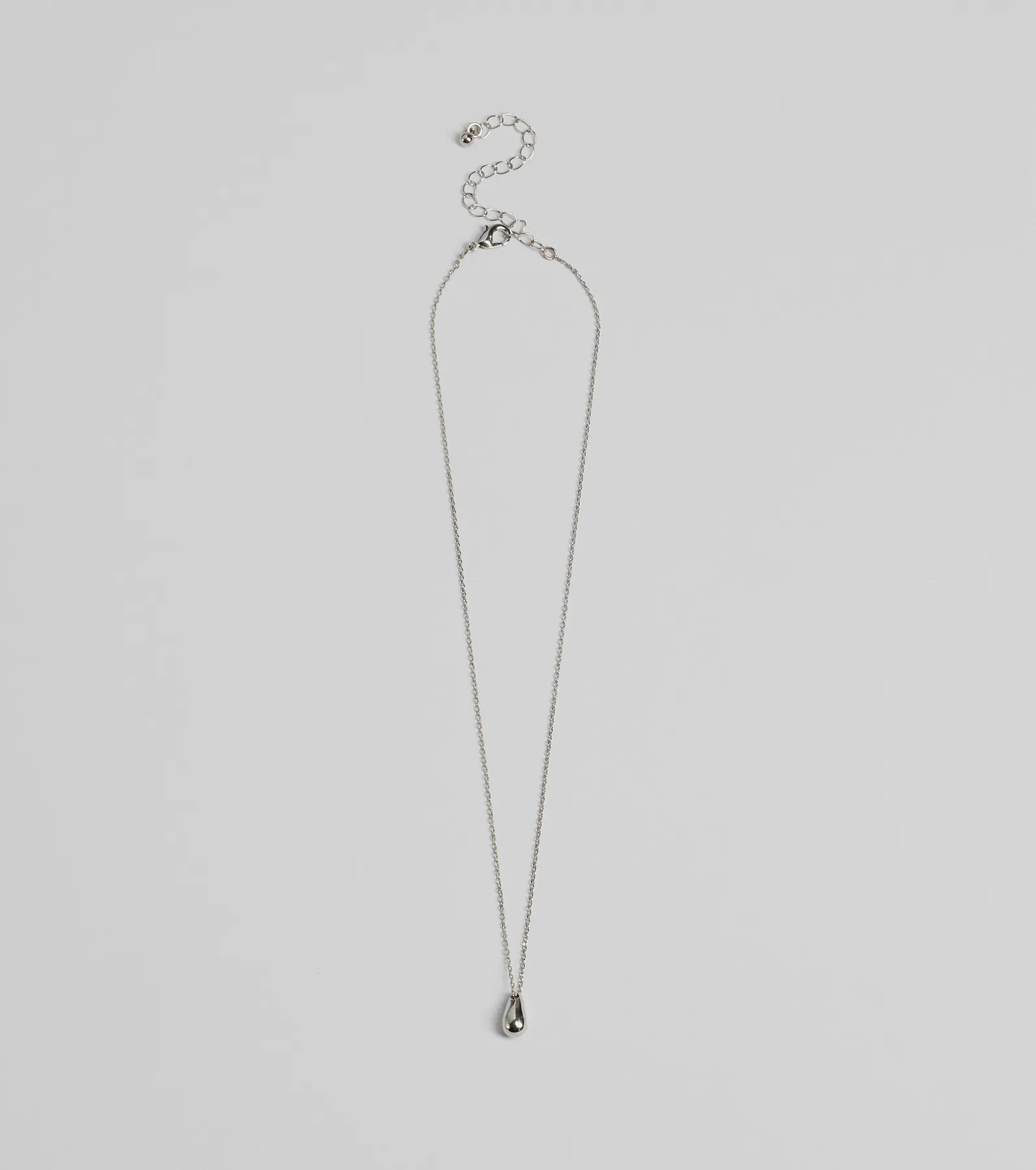 Elegant Teardrop Charm Necklace - Premium Style Statement