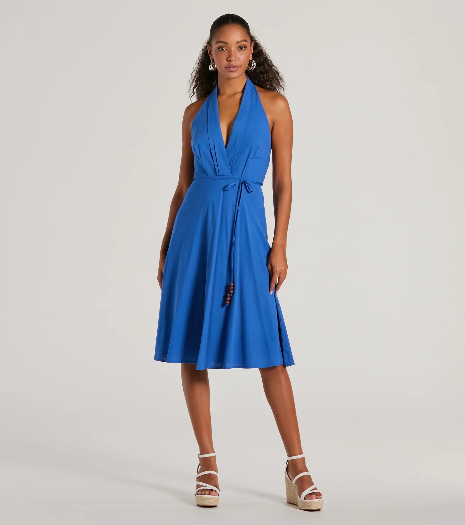 Ultimate Charm Halter A-Line Party Dress