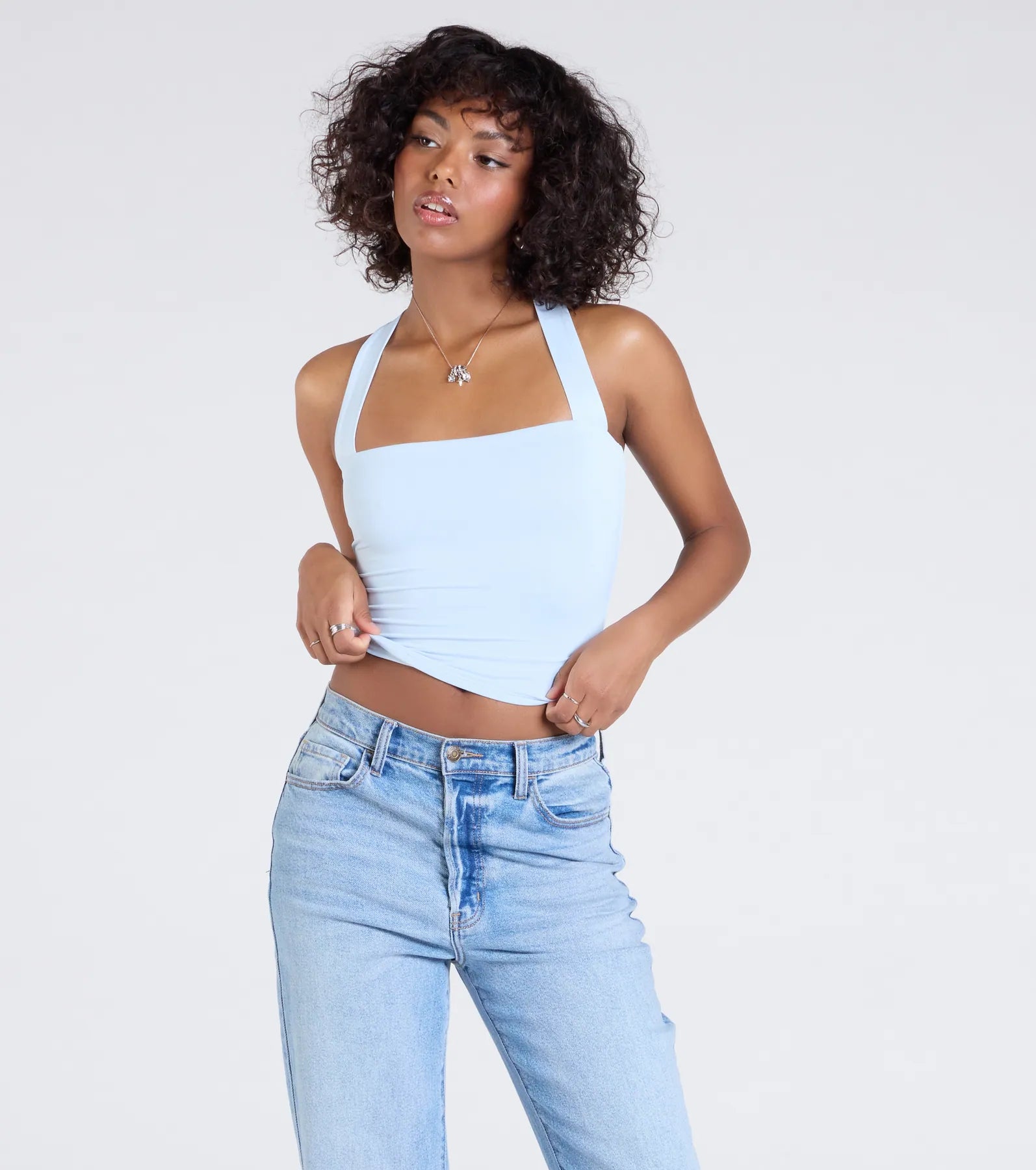 Premium Essential Energy Halter Crop Top - Upgrade Your Style