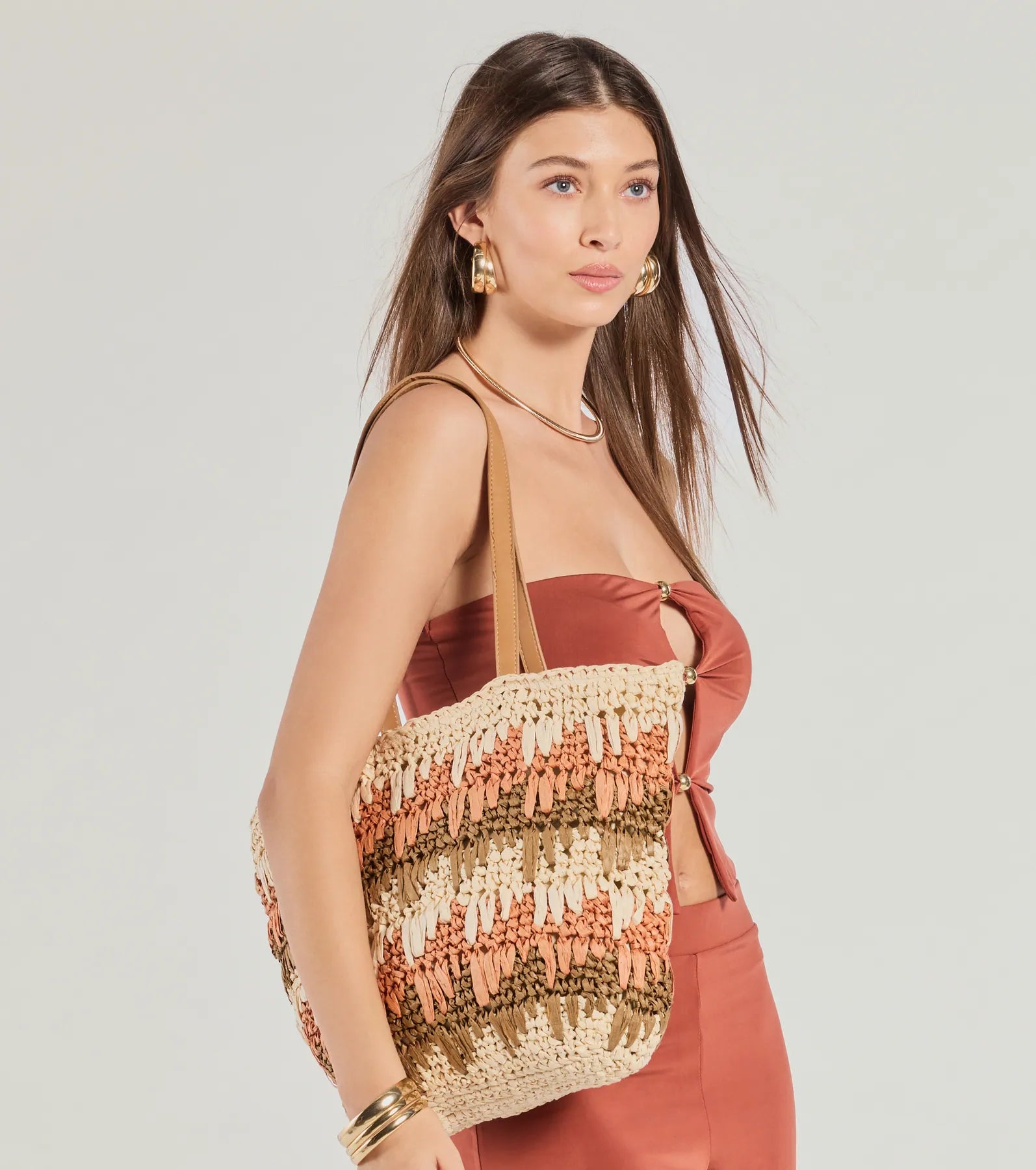 Ultimate Paradise Bound Braided Straw Tote - Premium Summer Essential