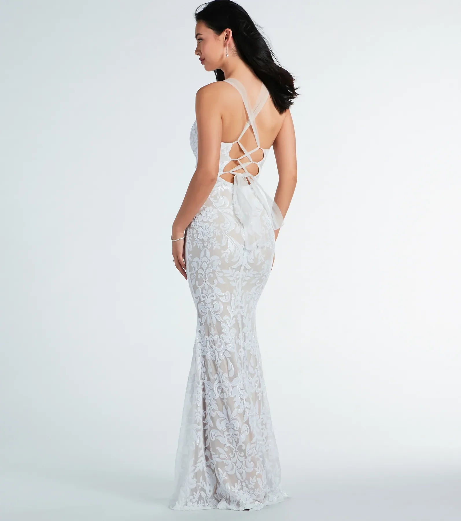 Ultimate Brooklyn Glamour Sequin Mermaid Gown