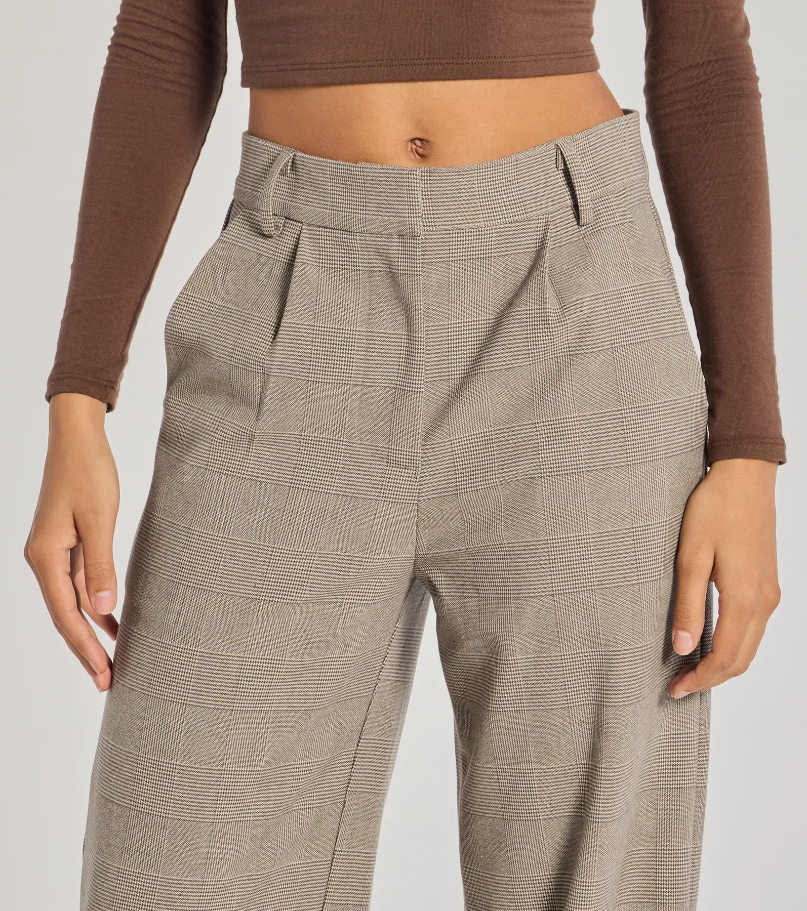 Premium 90s Retro Straight Leg Plaid Pants - Ultimate Comfort & Style