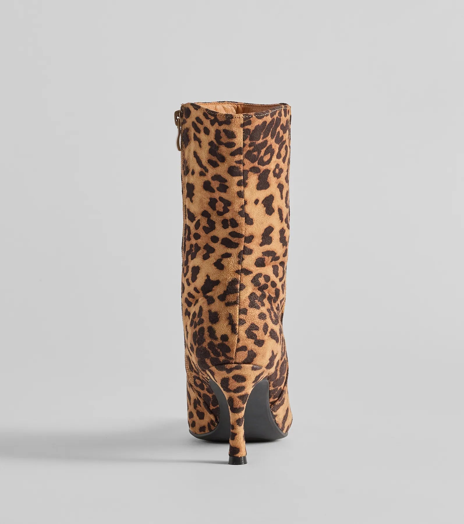 Ultimate Fierce Strut Leopard Print Stiletto Booties