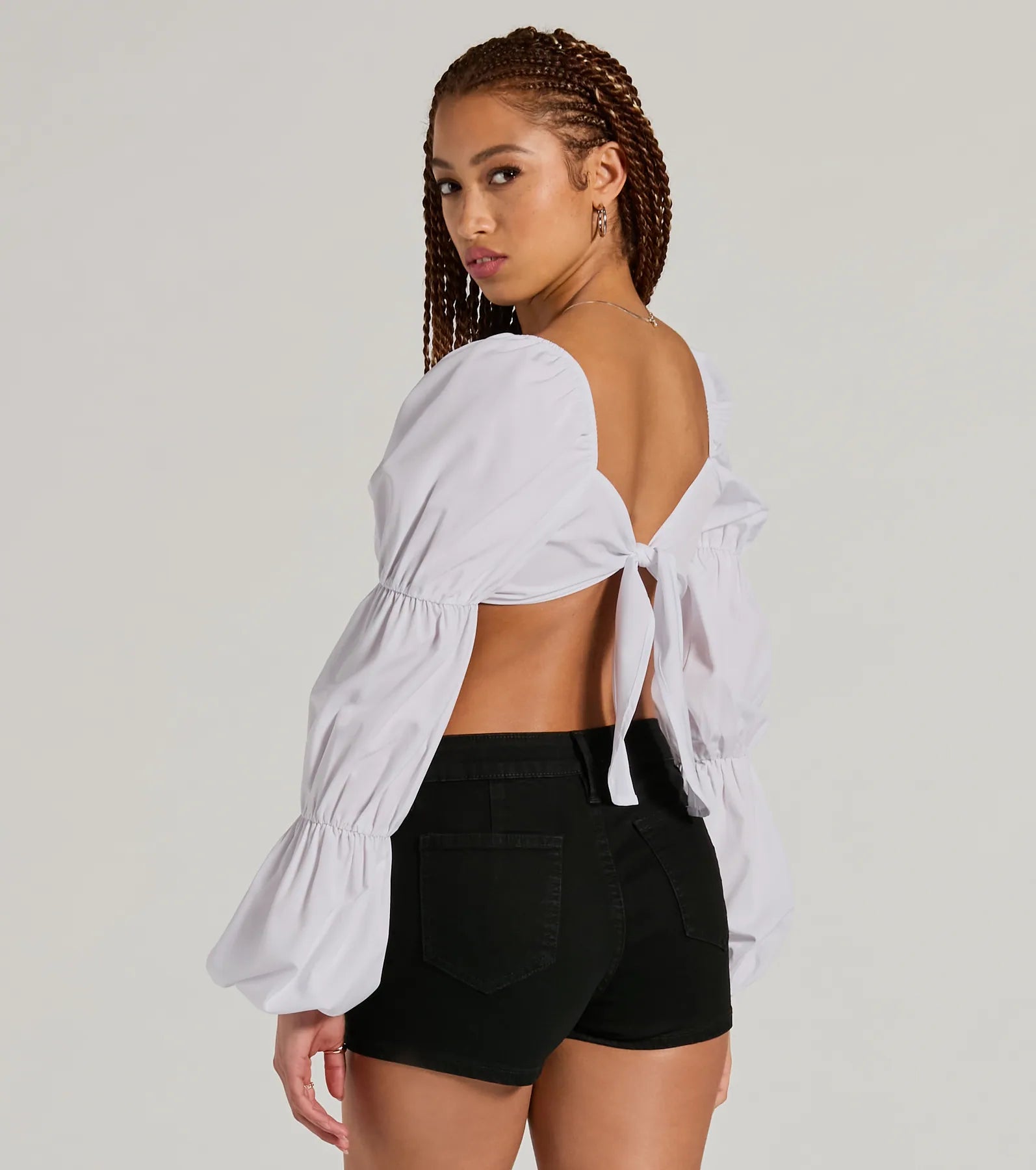 Ultimate Tie-Back Crop Top - Chic & Playful Style