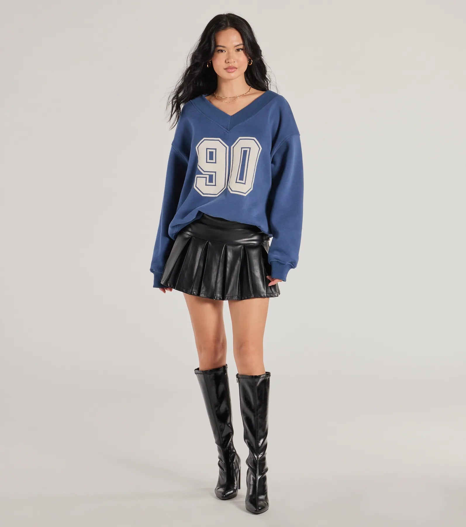 Premium '90 Retro Graphic Oversized Sweatshirt