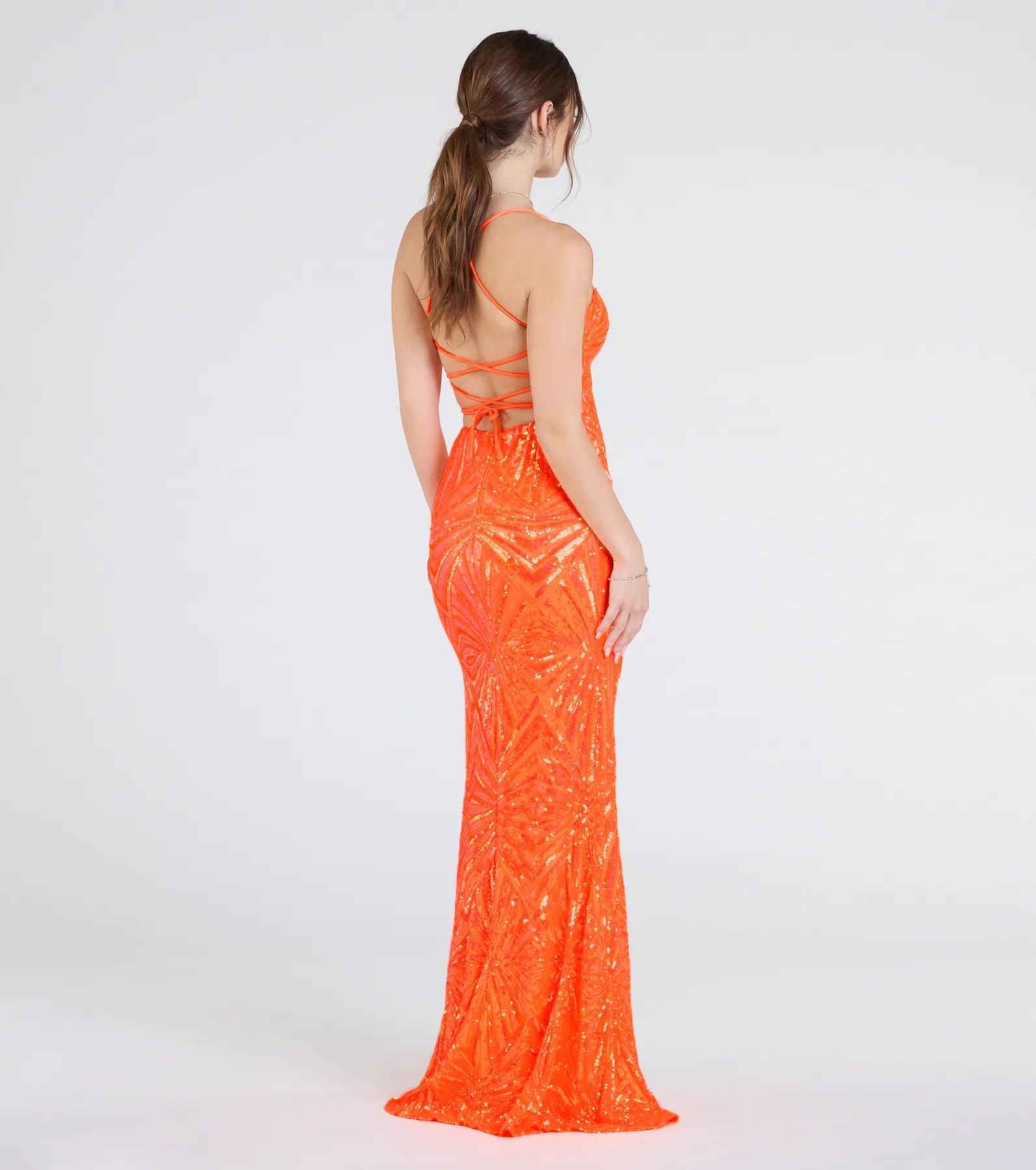 Premium Lottie Sequin Mermaid Gown - Ultimate Glamour