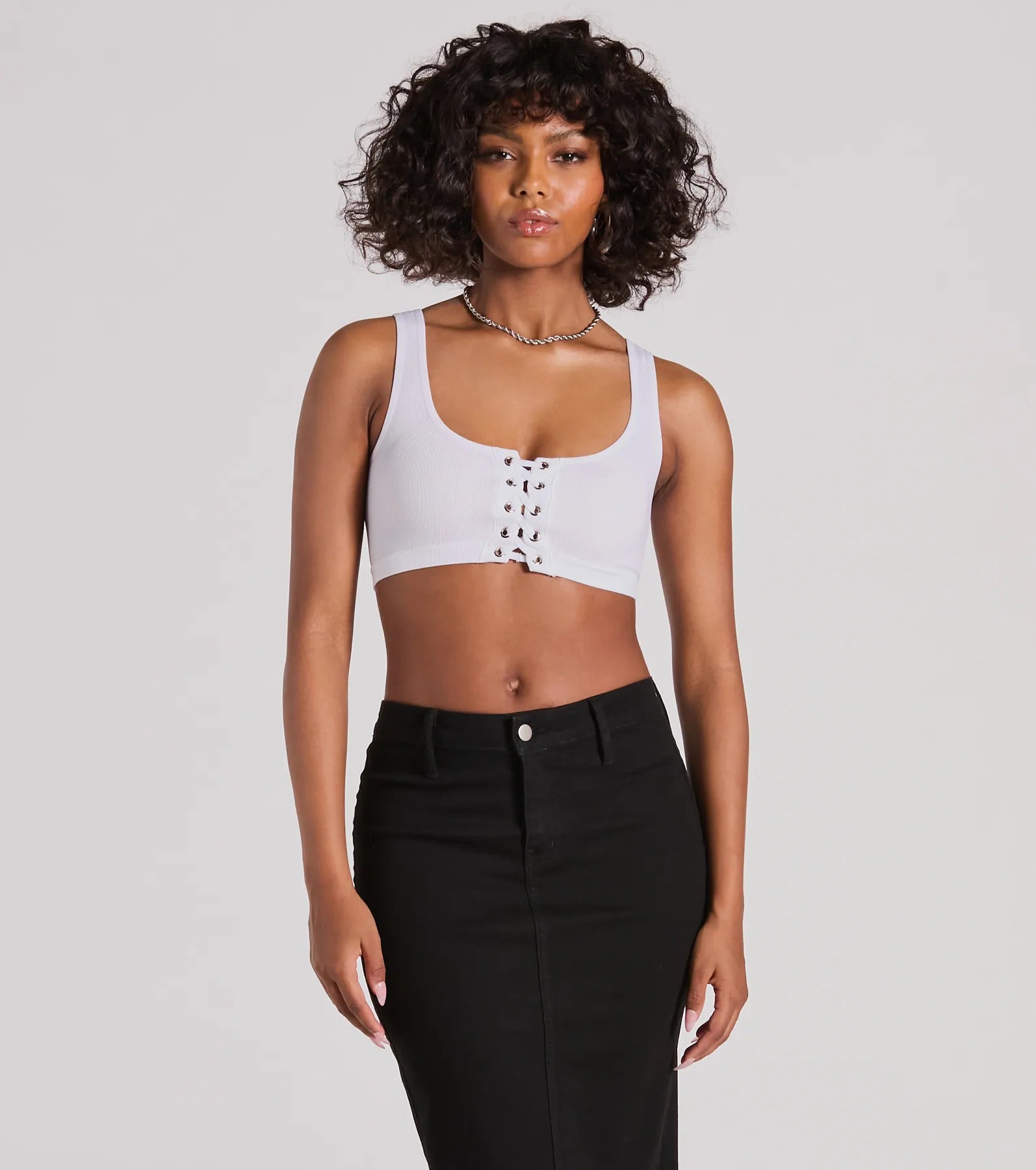 Ultimate Summer Essential: Lace-Up Crop Top