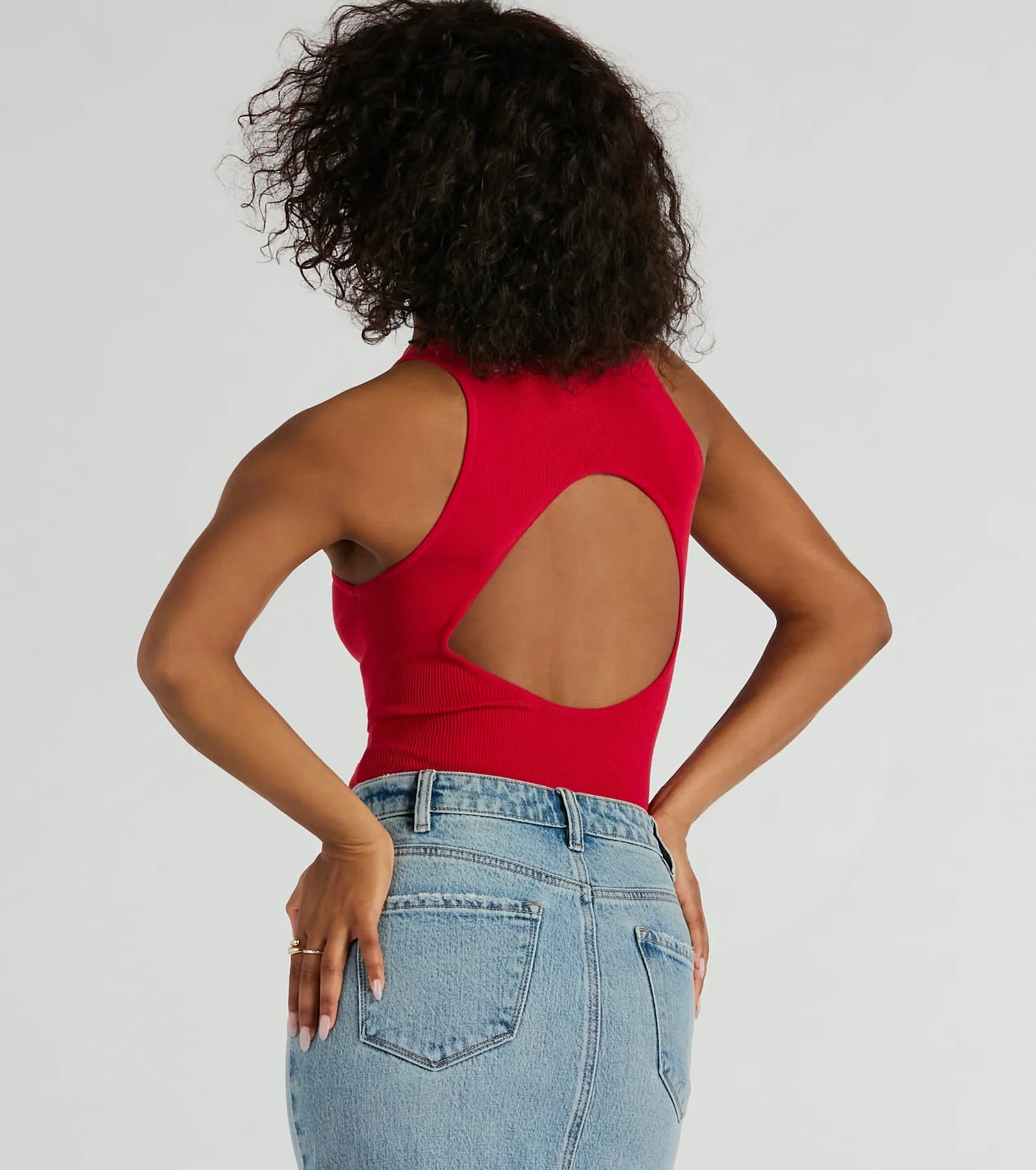 Ultimate Sleeveless Cutout Back Bodysuit - Sexy & Chic