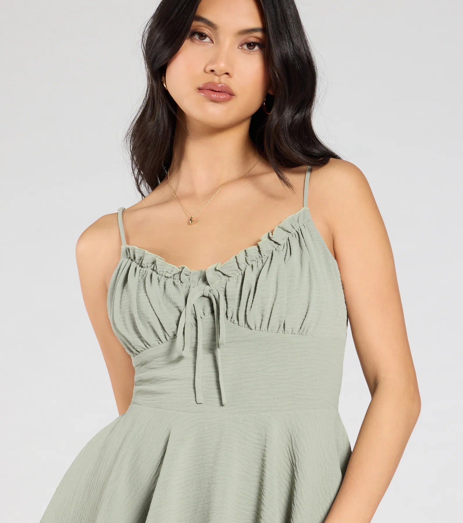 Ultimate Flirty Tie-Back Ruffled Romper