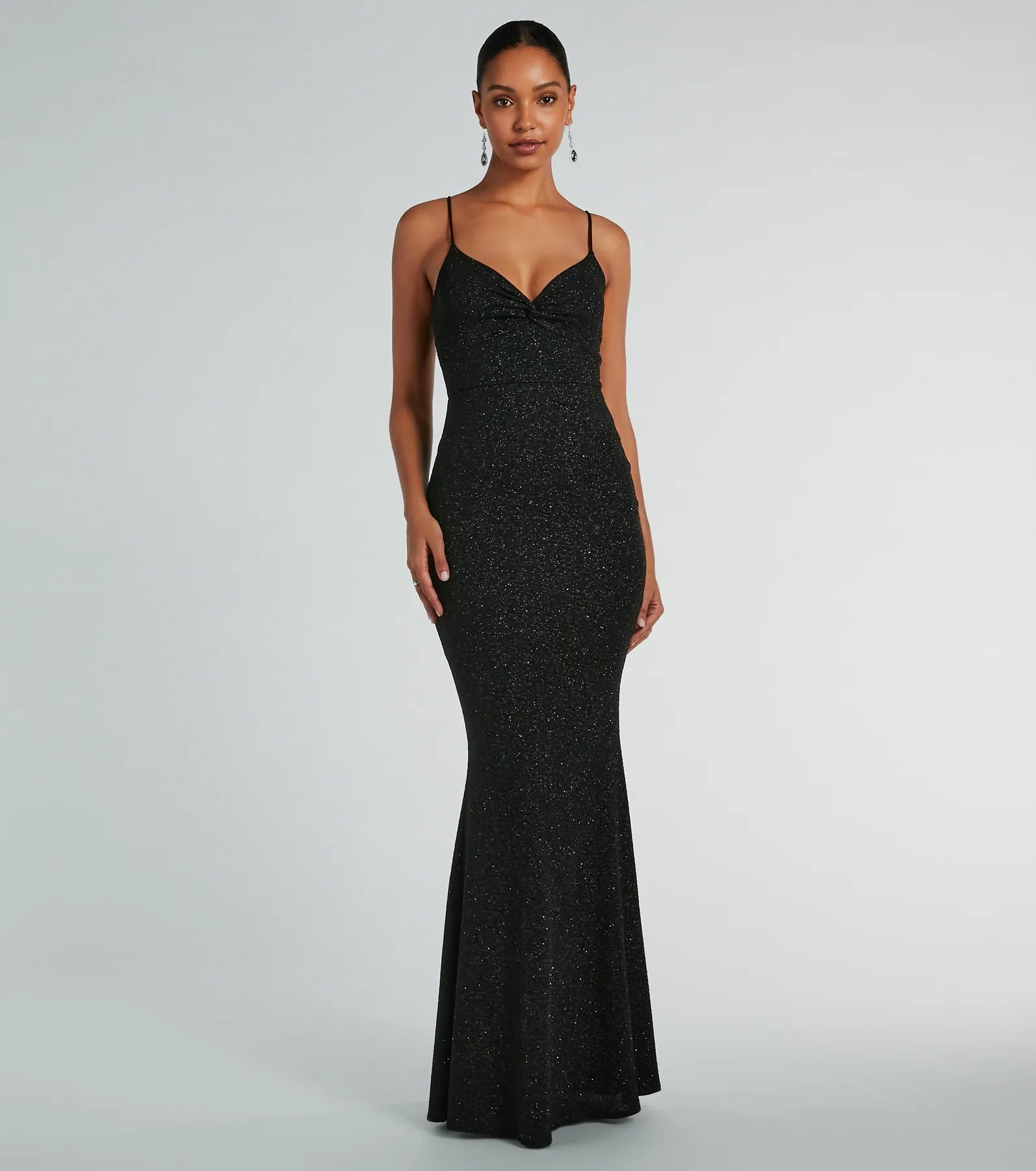 Premium Maleah Glitter Mermaid Dress – Ultimate Glamour for Special Occasions