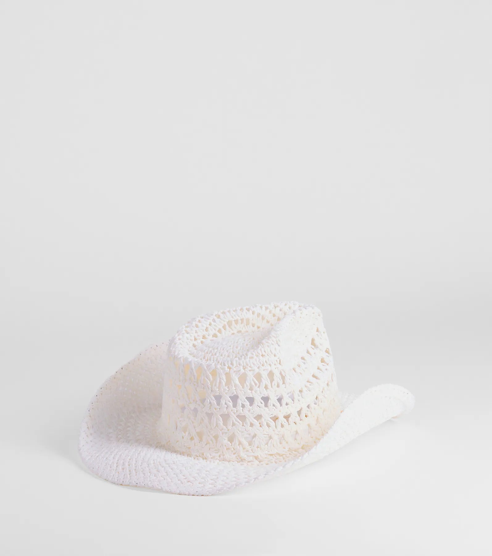 Premium Beaded Straw Cowboy Hat - Beach & Western Style