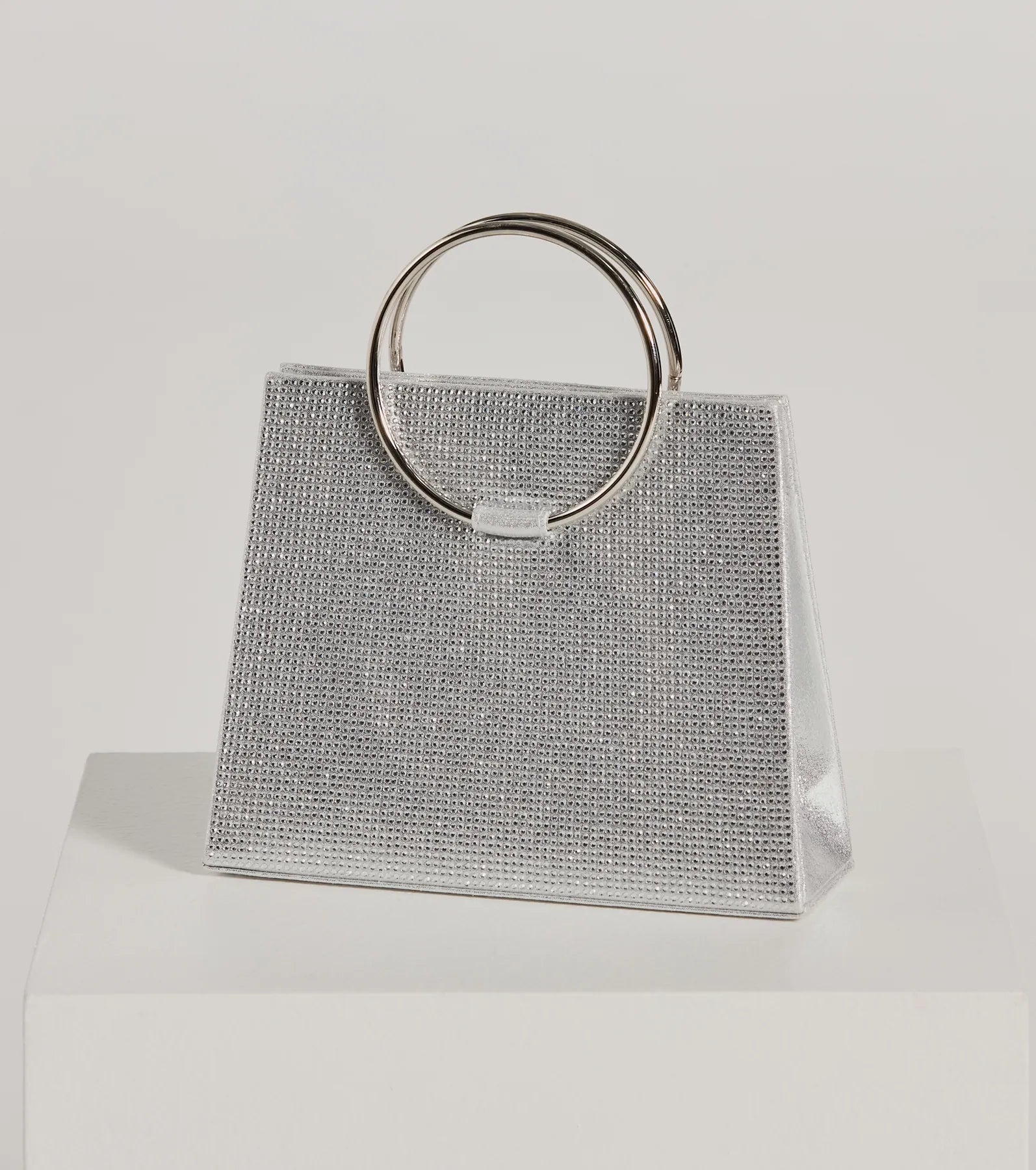 Ultimate Party Glam Rhinestone O-Ring Purse